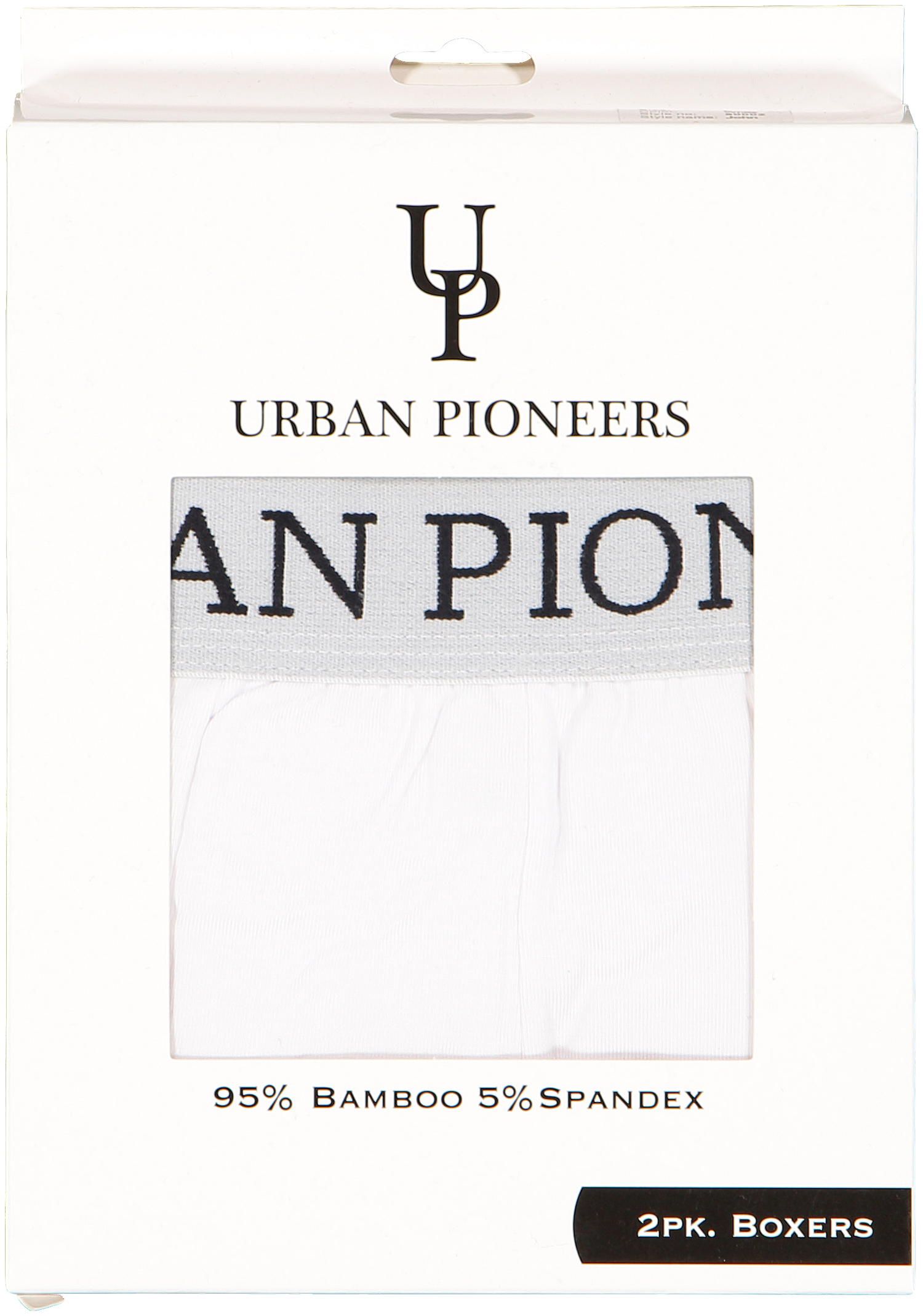 Urban Pioneers Male John Boxer BOXERSHORTS WHITE