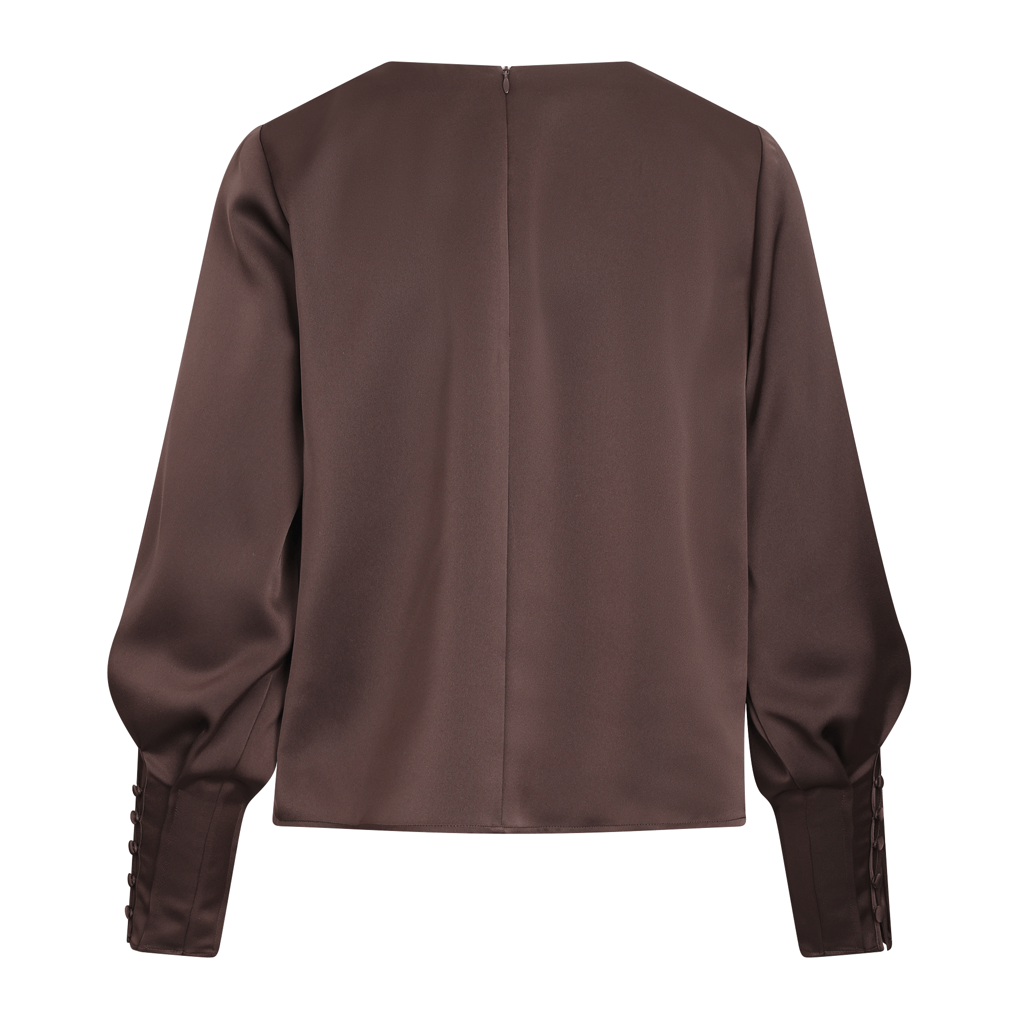 Urban Pioneers Female Kirstine Blouse BLOUSE BLACK COFFEE