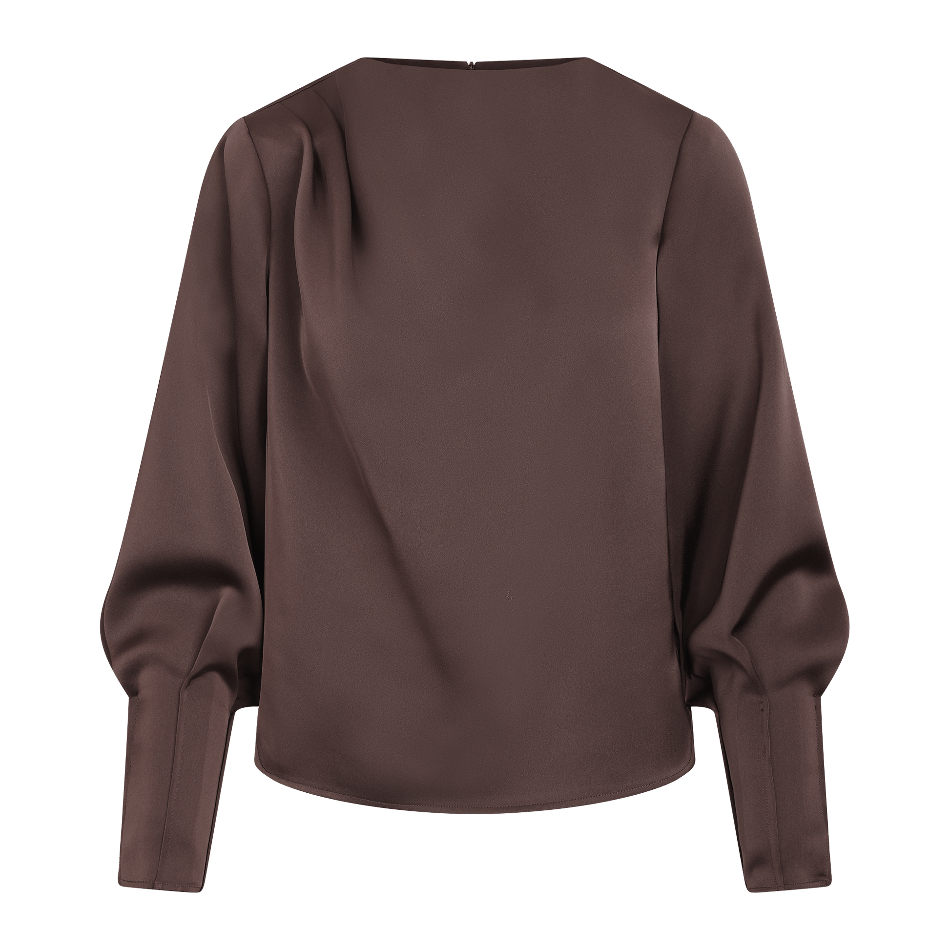 Urban Pioneers Female Kirstine Blouse BLOUSE BLACK COFFEE