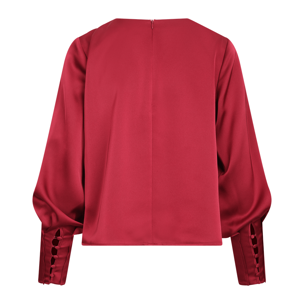 Urban Pioneers Female Kirstine Blouse BLOUSE BURGUNDY
