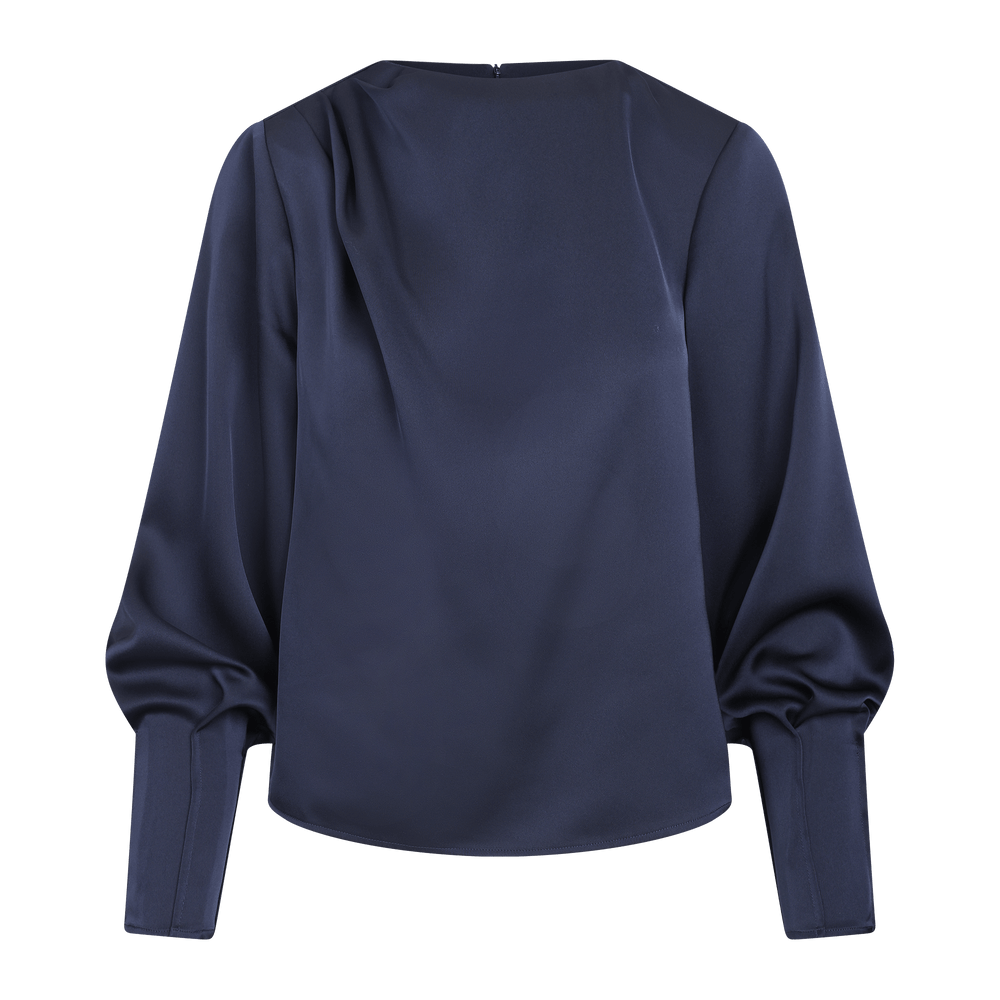 Urban Pioneers Female Kirstine Blouse BLOUSE DARK SAPPHIRE