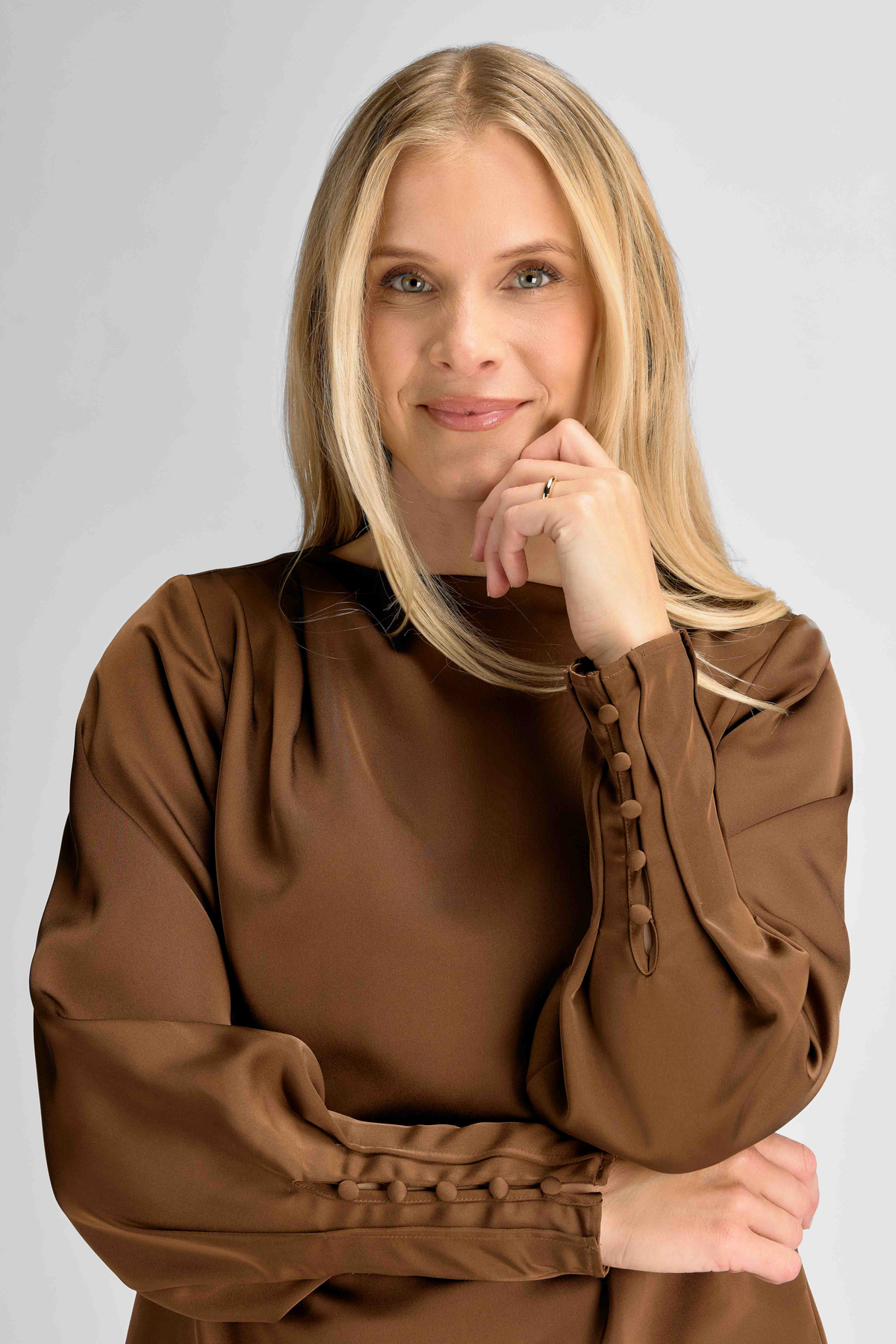 Urban Pioneers Female Kirstine Blouse BLOUSE PINECONE