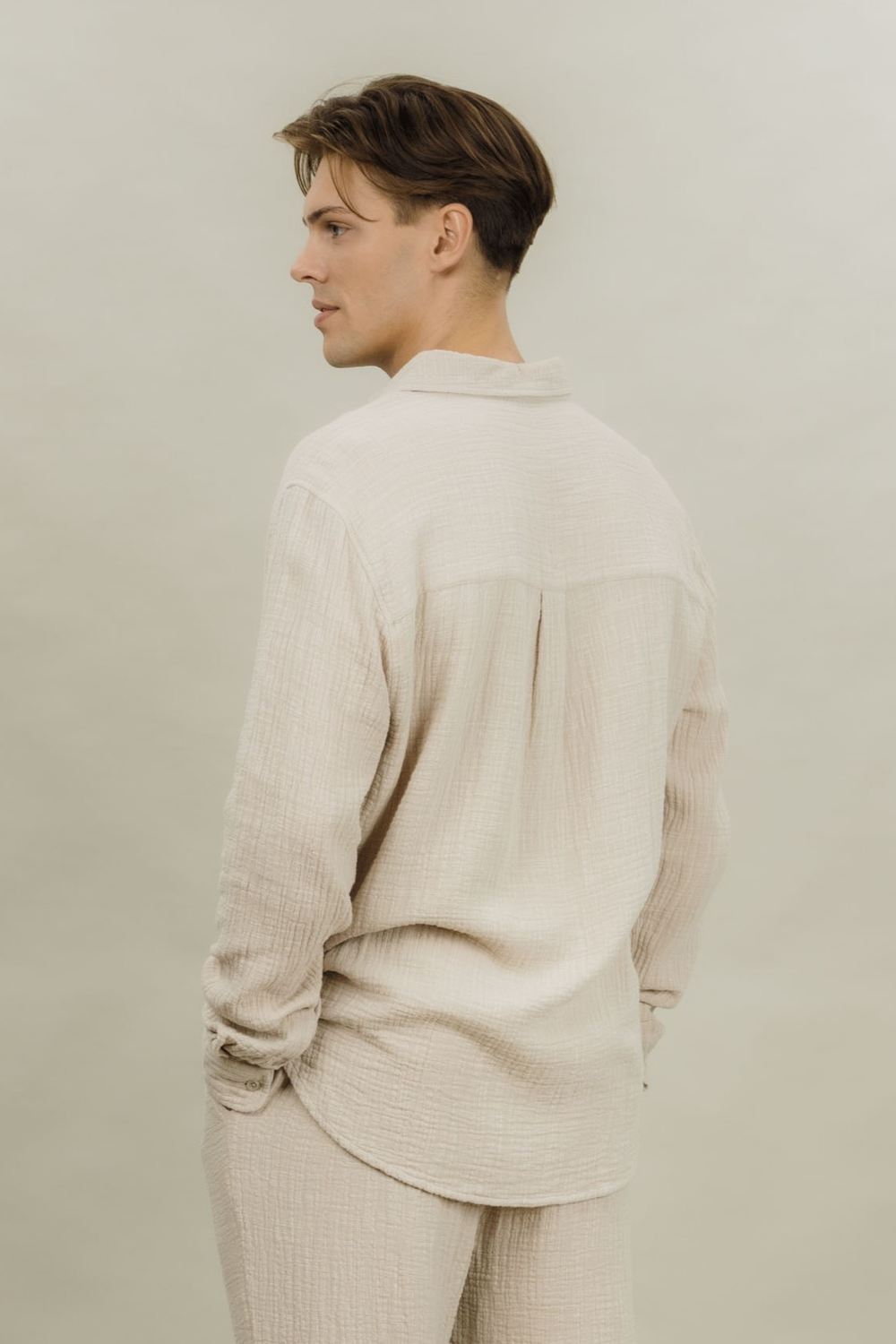 Urban Pioneers Male Krystian Shirt SHIRT SAND