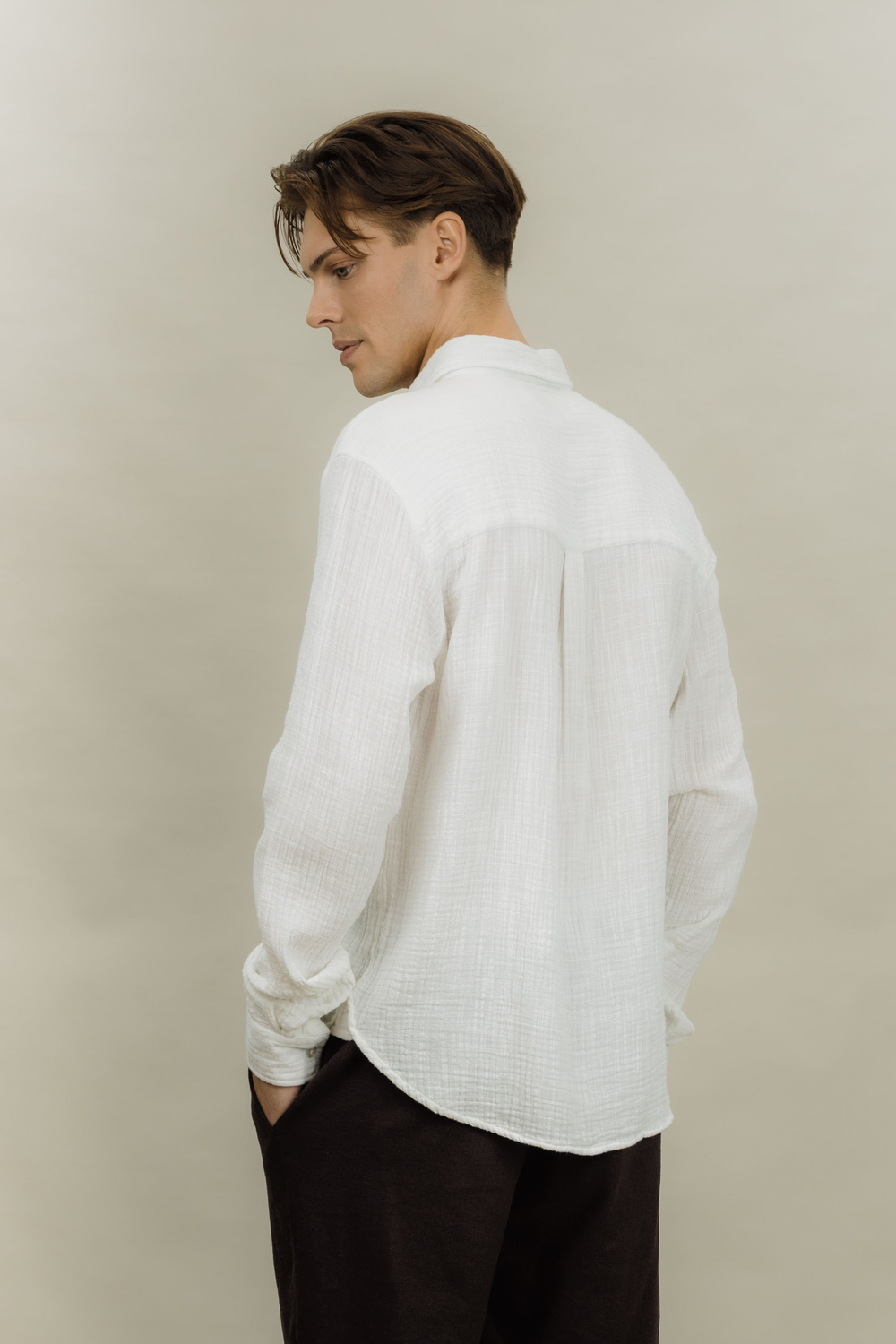 Urban Pioneers Male Krystian Shirt SHIRT WHITE