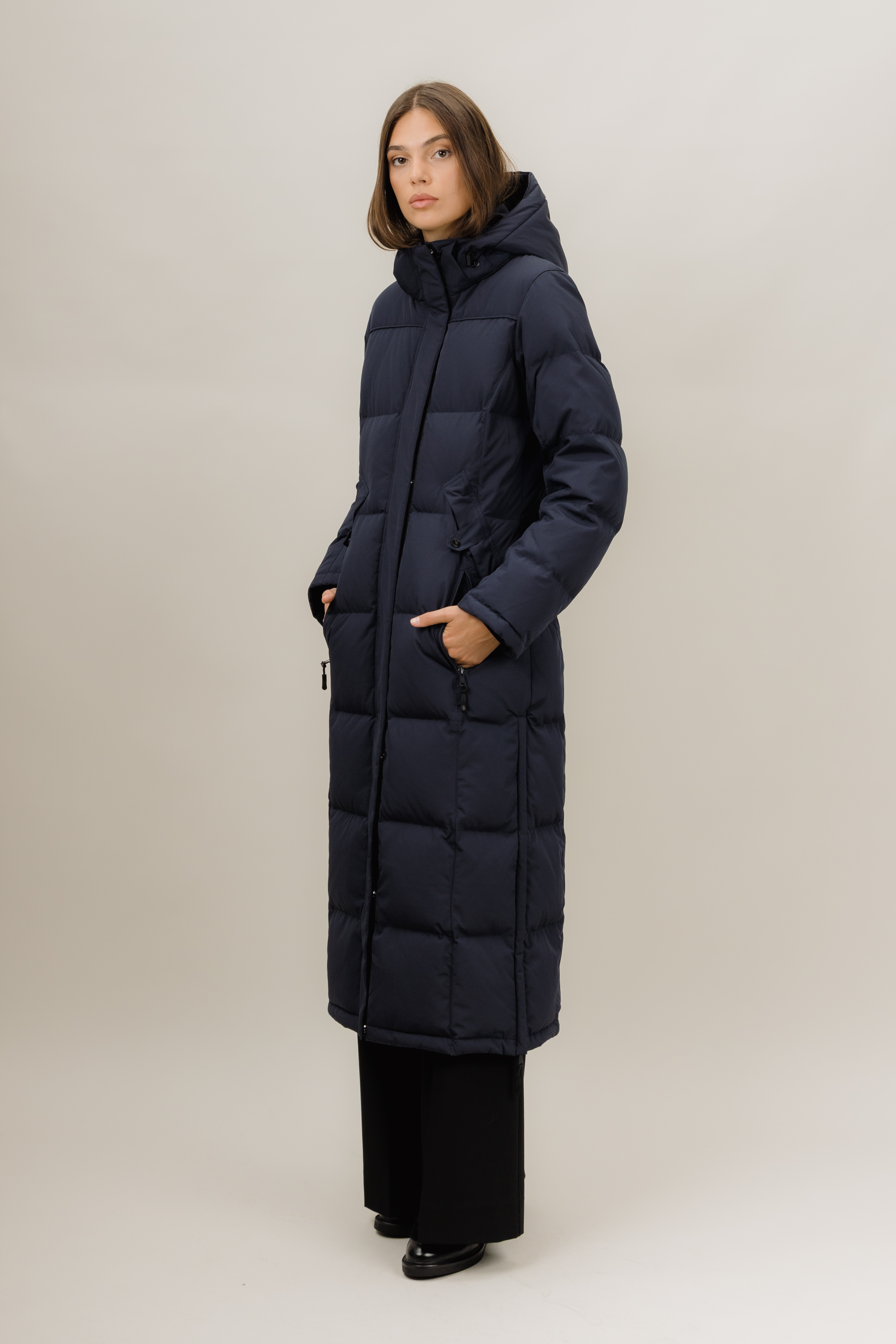 Urban Pioneers Female Laya Down Coa COAT DARK SAPPHIRE