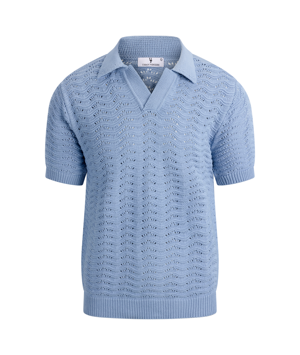 Urban Pioneers Male Leandro Pique PIQUE LIGHT BLUE