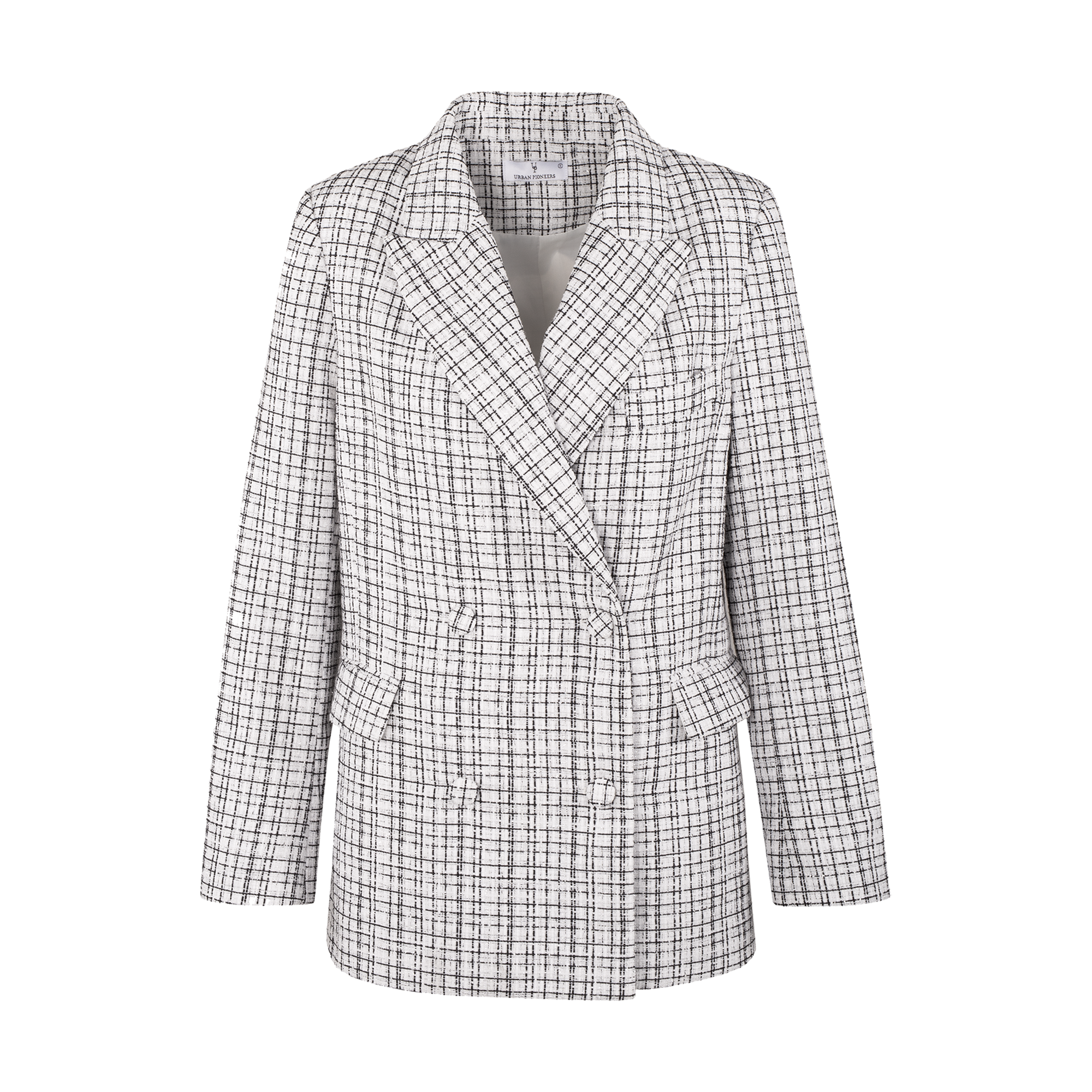 Urban Pioneers Female Leonora Jacket BLAZER BLACK / WHITE