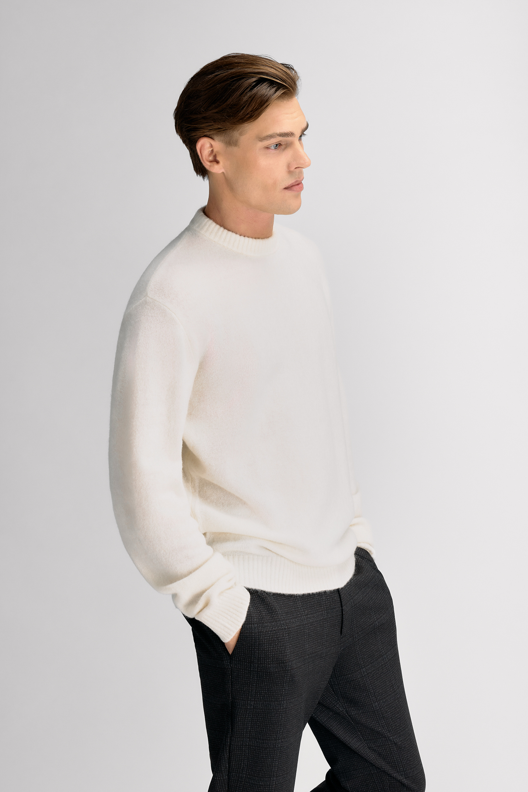 Urban Pioneers Male Liam Sweater SWEATER CREAM