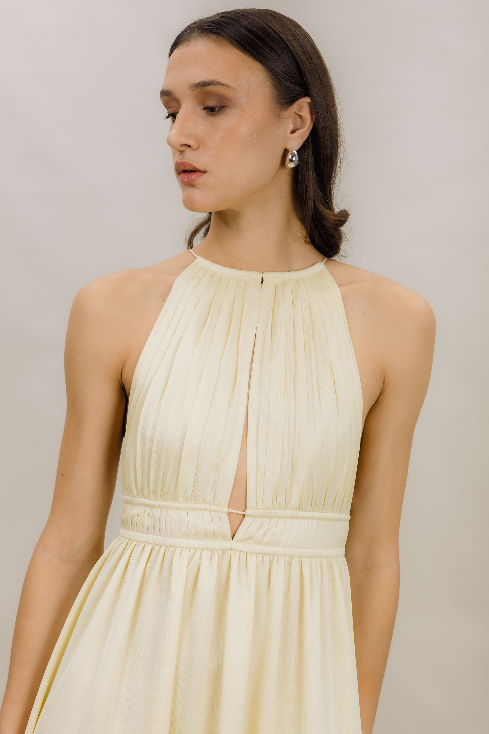Urban Pioneers Female Lillibeth Dress DRESS PASTEL YELLOW