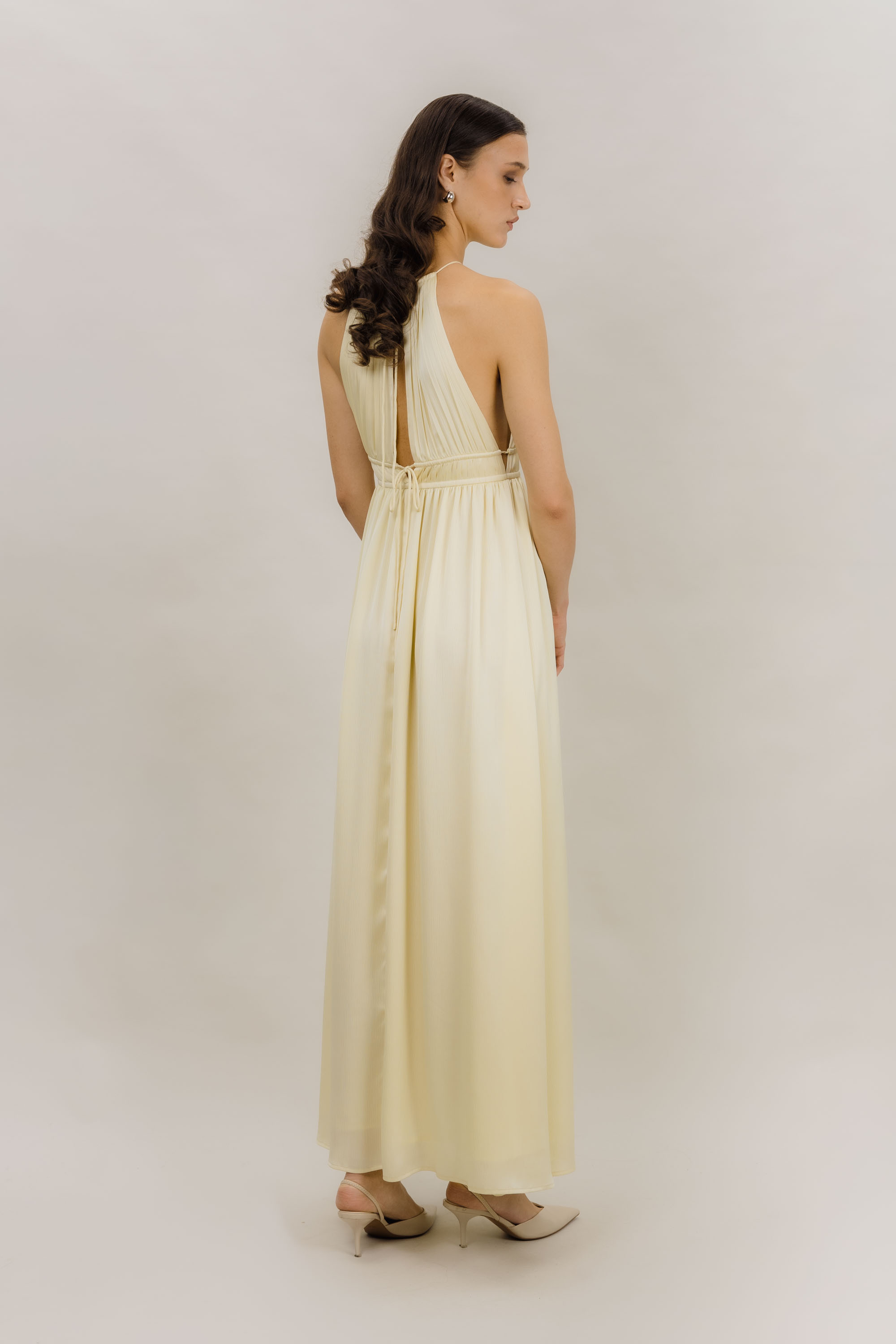 Urban Pioneers Female Lillibeth Dress DRESS PASTEL YELLOW