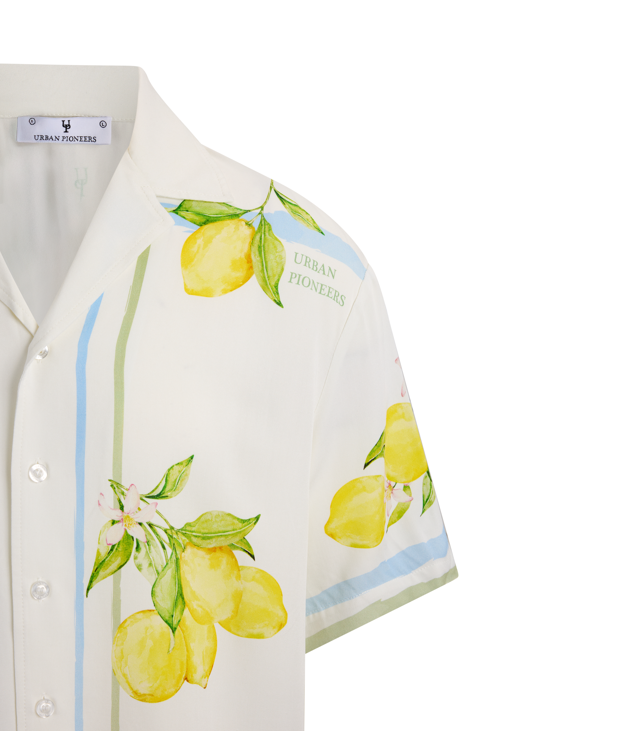 Urban Pioneers Male Limone SS Shirt SS SHIRT LEMONS AOP