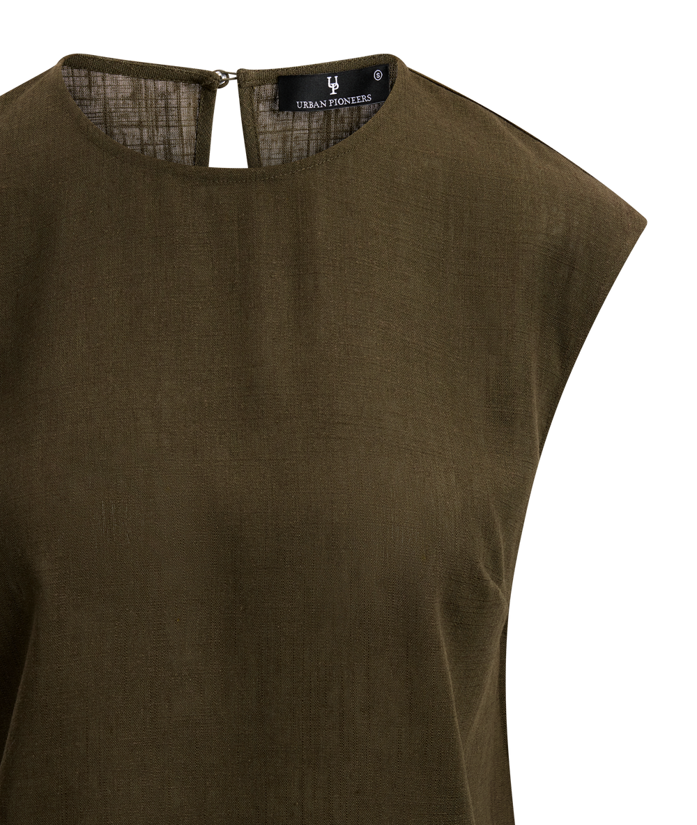 Urban Pioneers Female Lina Top TOP DARK OLIVE