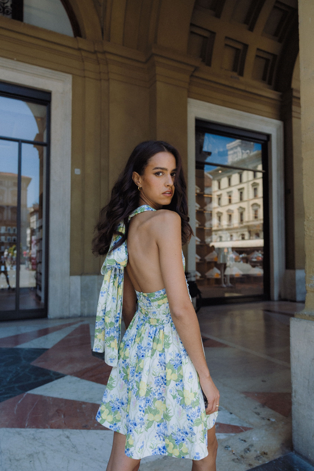 Urban Pioneers Female Liora Dress DRESS LEMON AOP