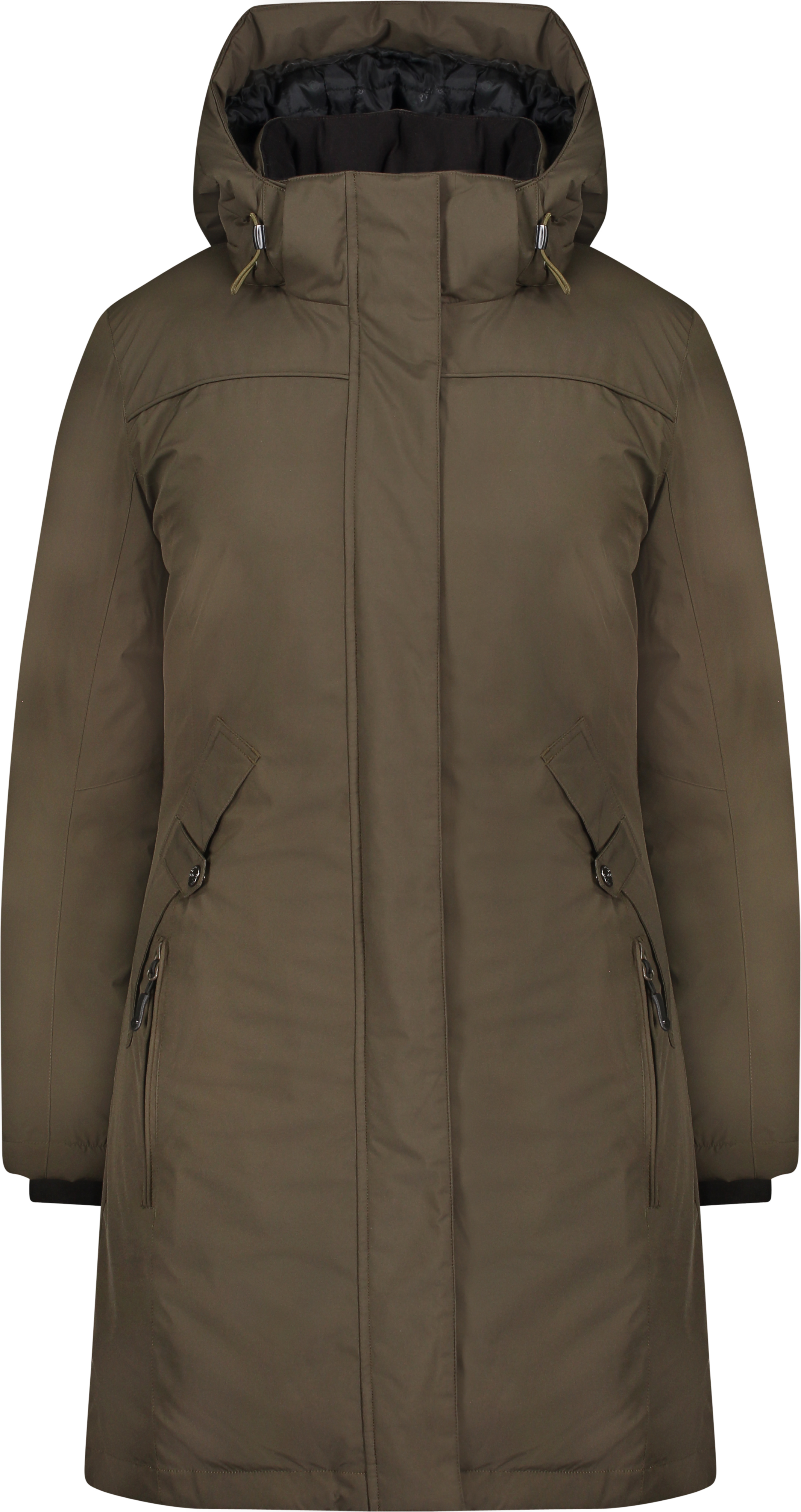 Urban Pioneers Female Live Parkas PARKA OLIVE NIGHT
