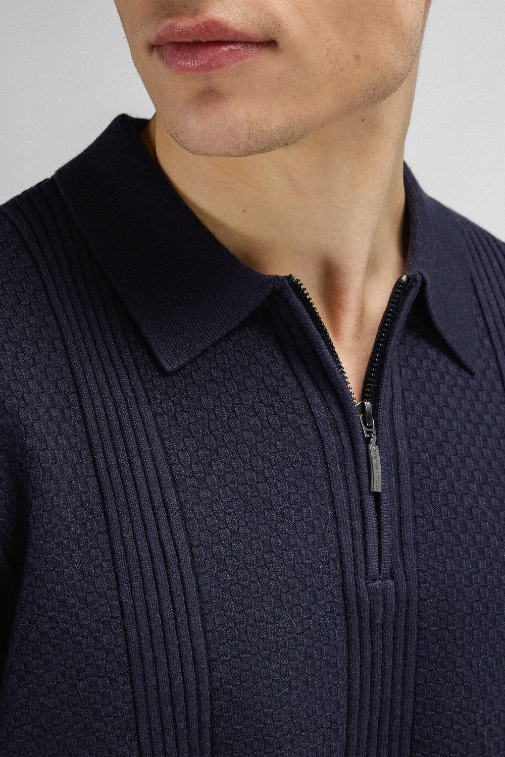Urban Pioneers Male Livio Pique PIQUE DARK NAVY