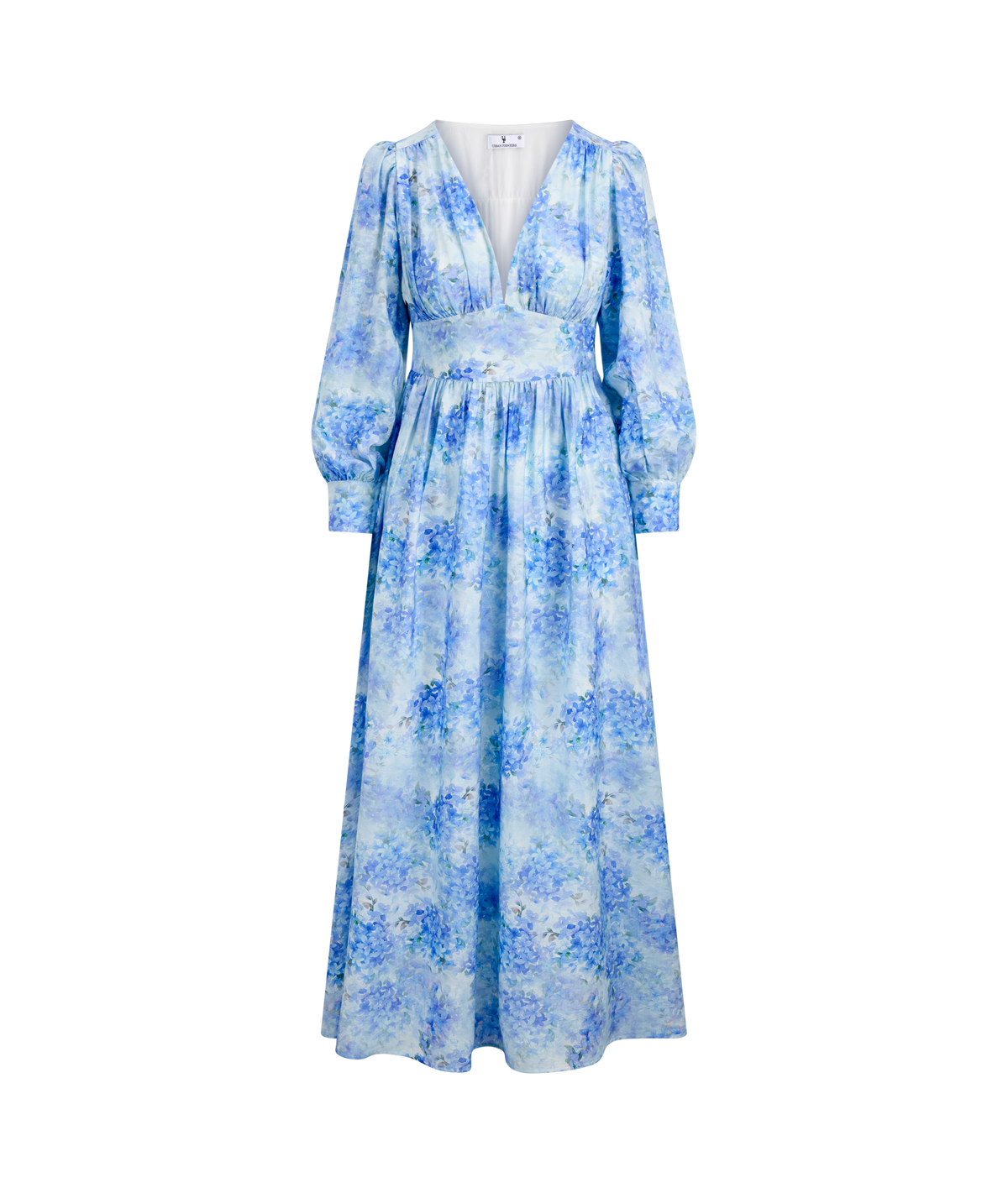 Urban Pioneers Female Livorno Dress DRESS BLUE FLOWER AOP