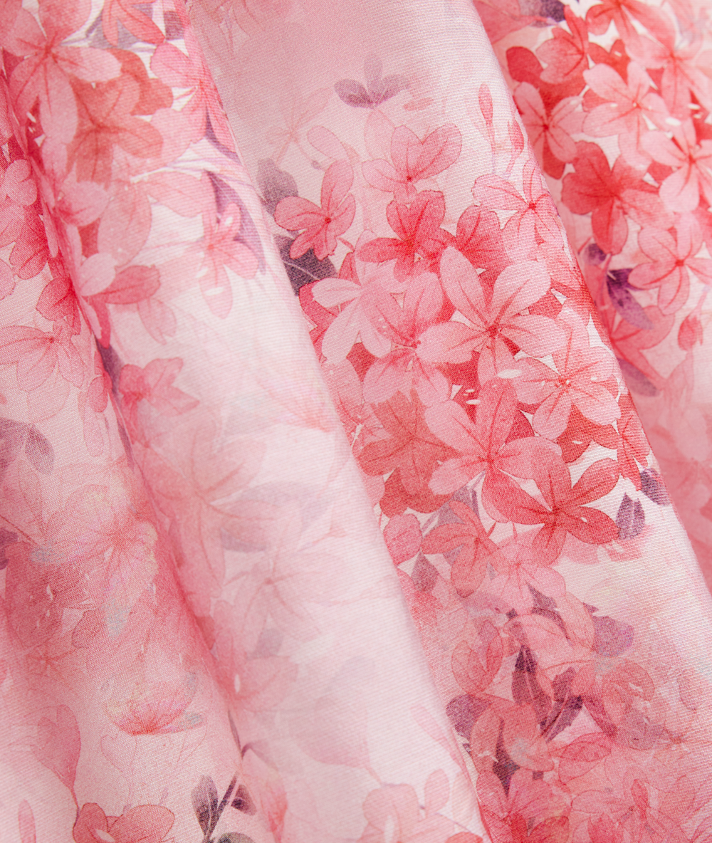 Urban Pioneers Female Livorno Dress DRESS PINK FLOWER AOP