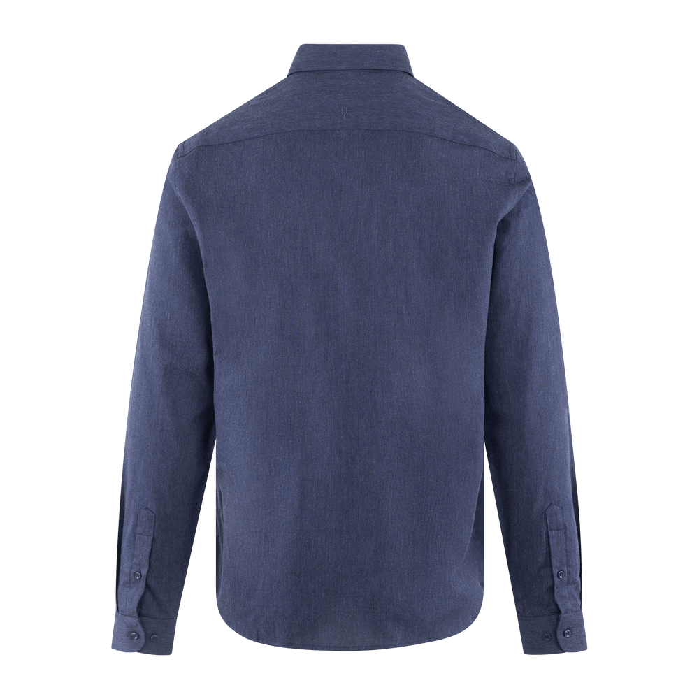 Urban Pioneers Male Ludde LS Shirt SHIRT NAVY