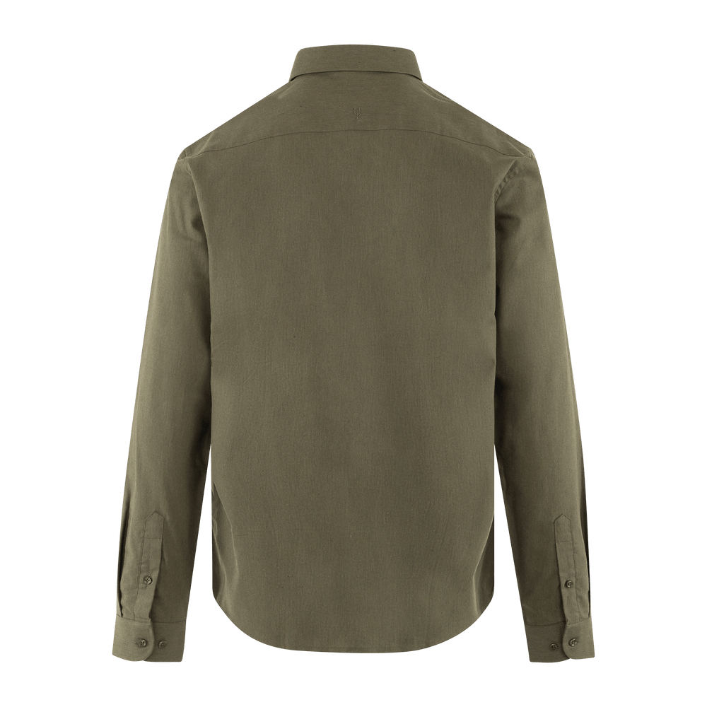 Urban Pioneers Male Ludde LS Shirt SHIRT OLIVE
