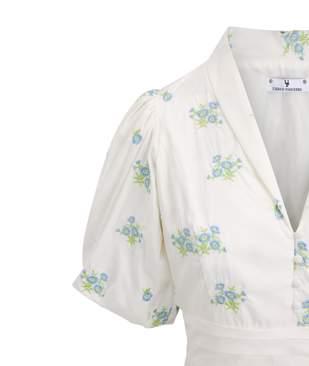 Urban Pioneers Female Makayla Dress DRESS BLUE FLOWERAOP