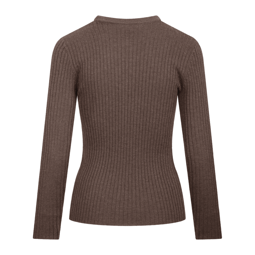 Urban Pioneers Female Mari LS SWEATER WOOD BURN