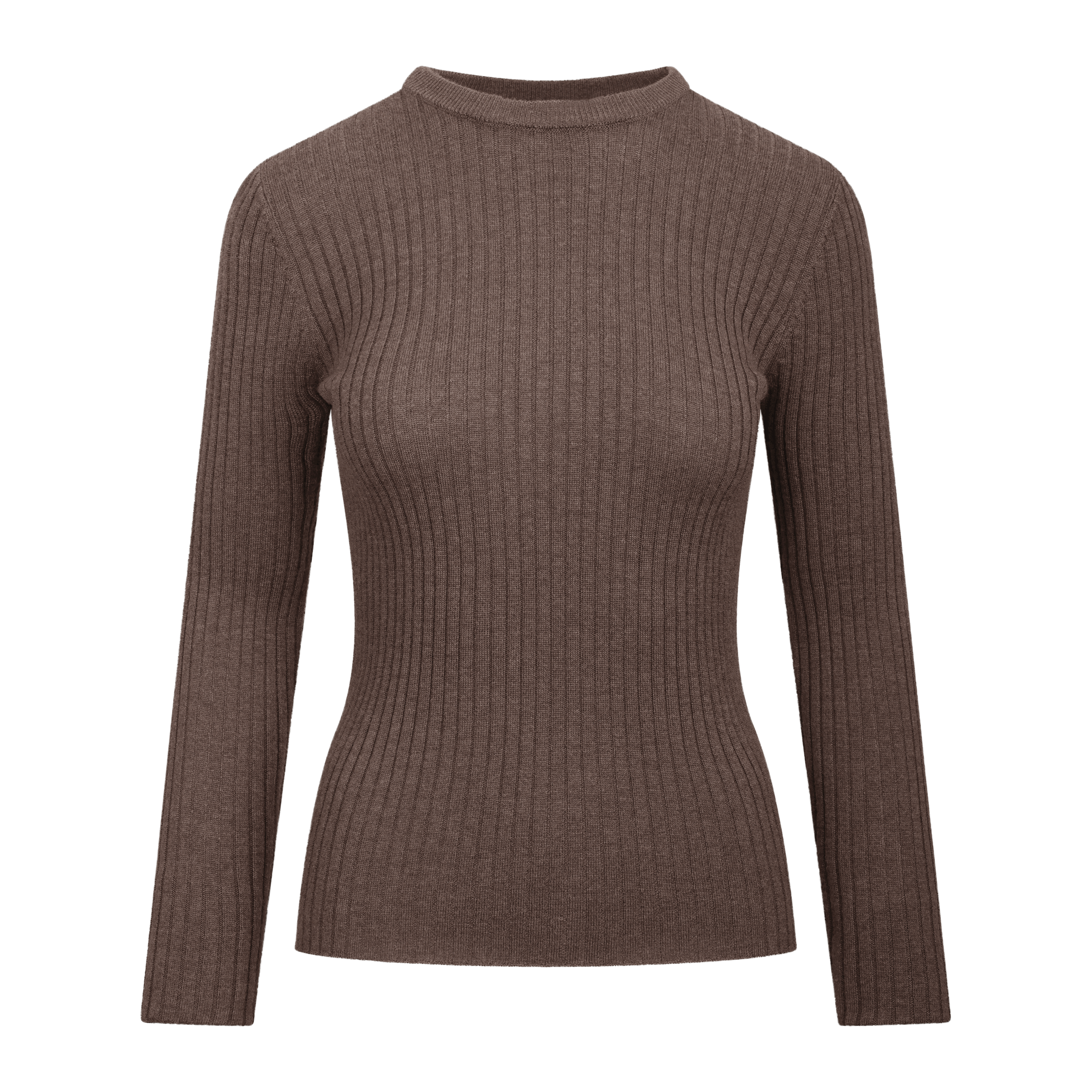 Urban Pioneers Female Mari LS SWEATER WOOD BURN