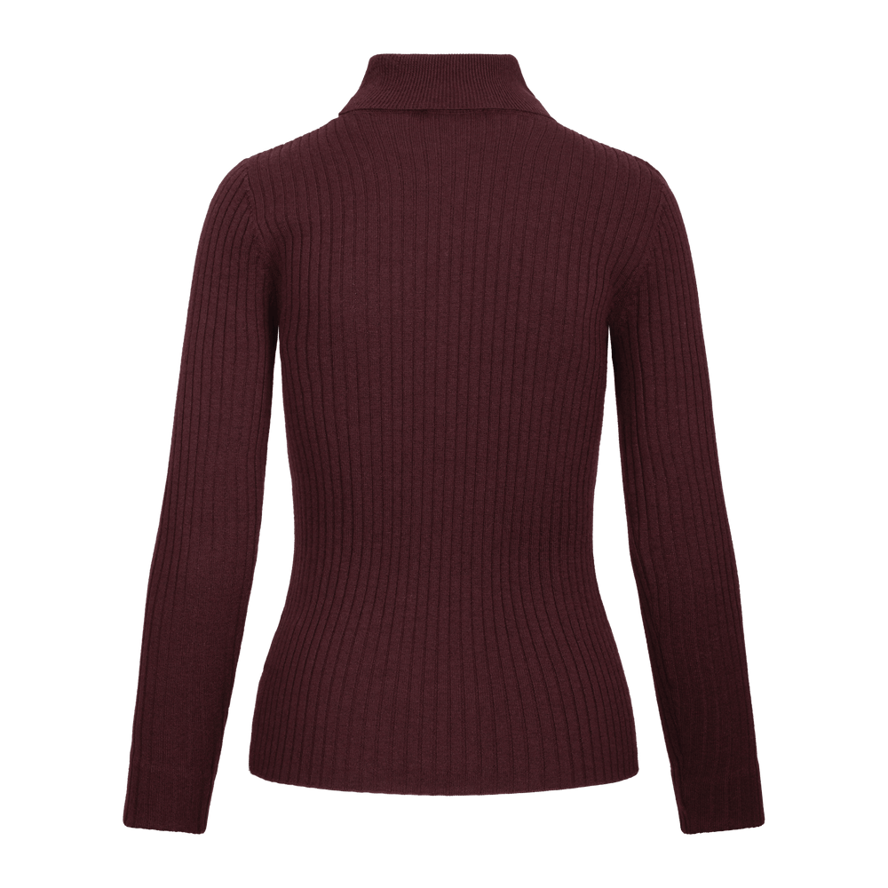 Urban Pioneers Female Mari Turtleneck SWEATER CHOCOLATE CHERRY