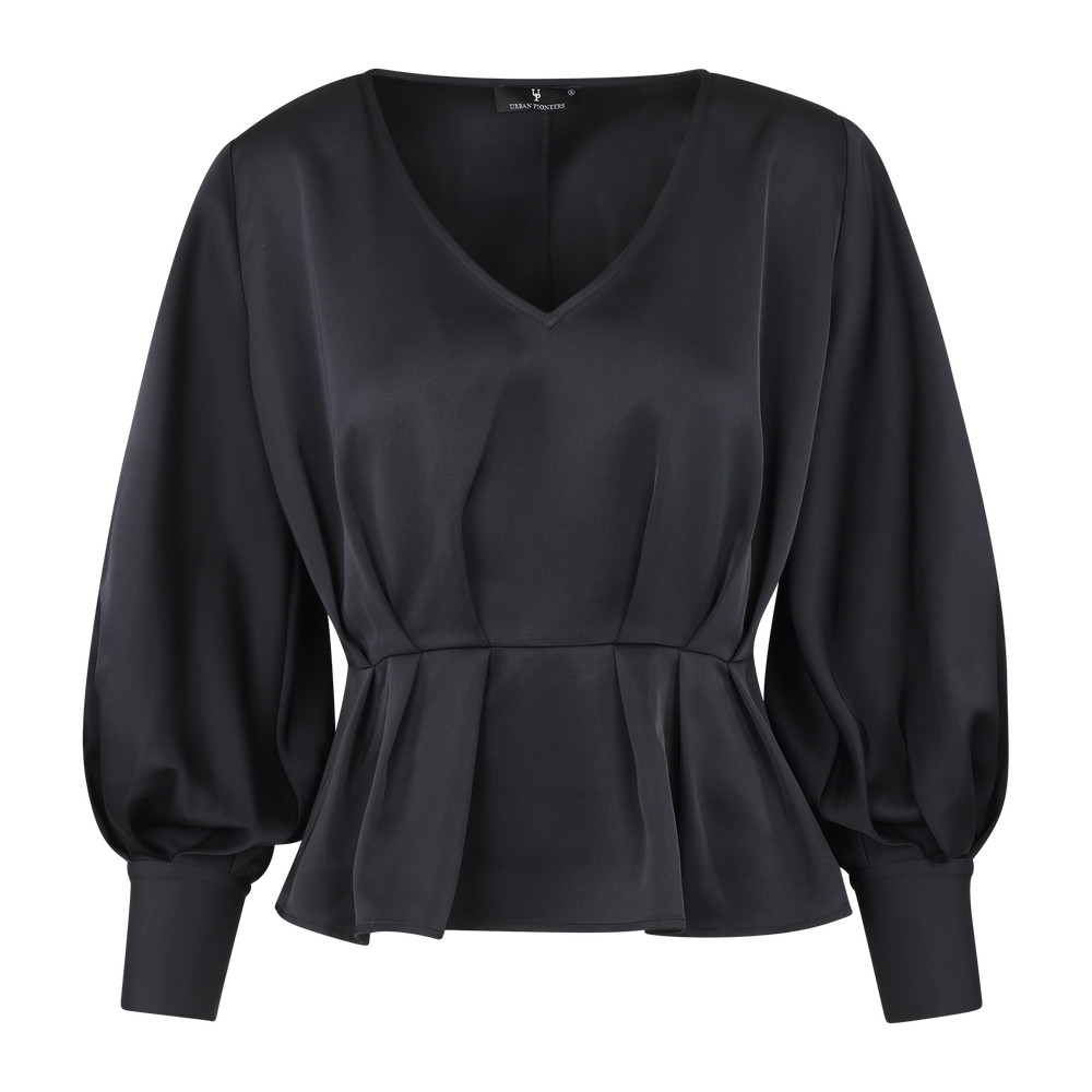 Urban Pioneers Female Mariella LS BLOUSE BLACK