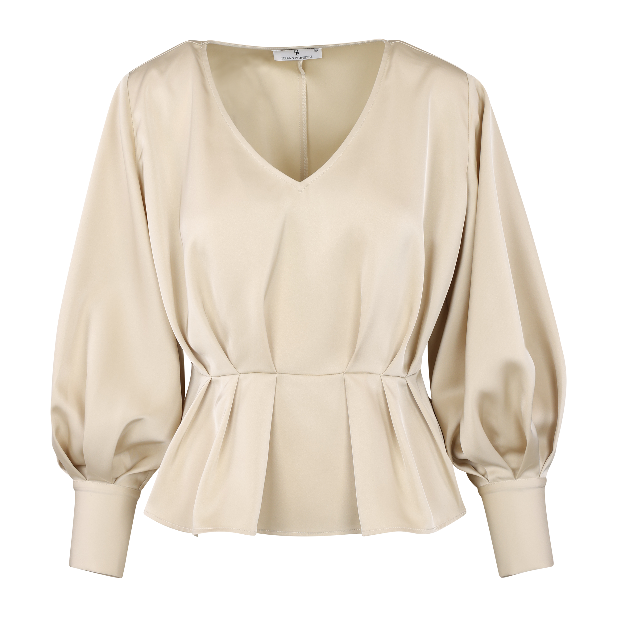 Urban Pioneers Female Mariella LS BLOUSE BLEACHED SAND