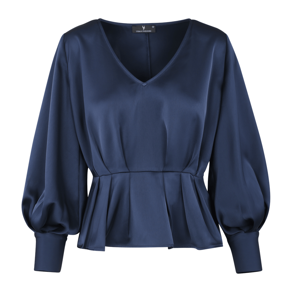 Urban Pioneers Female Mariella LS BLOUSE NAVY