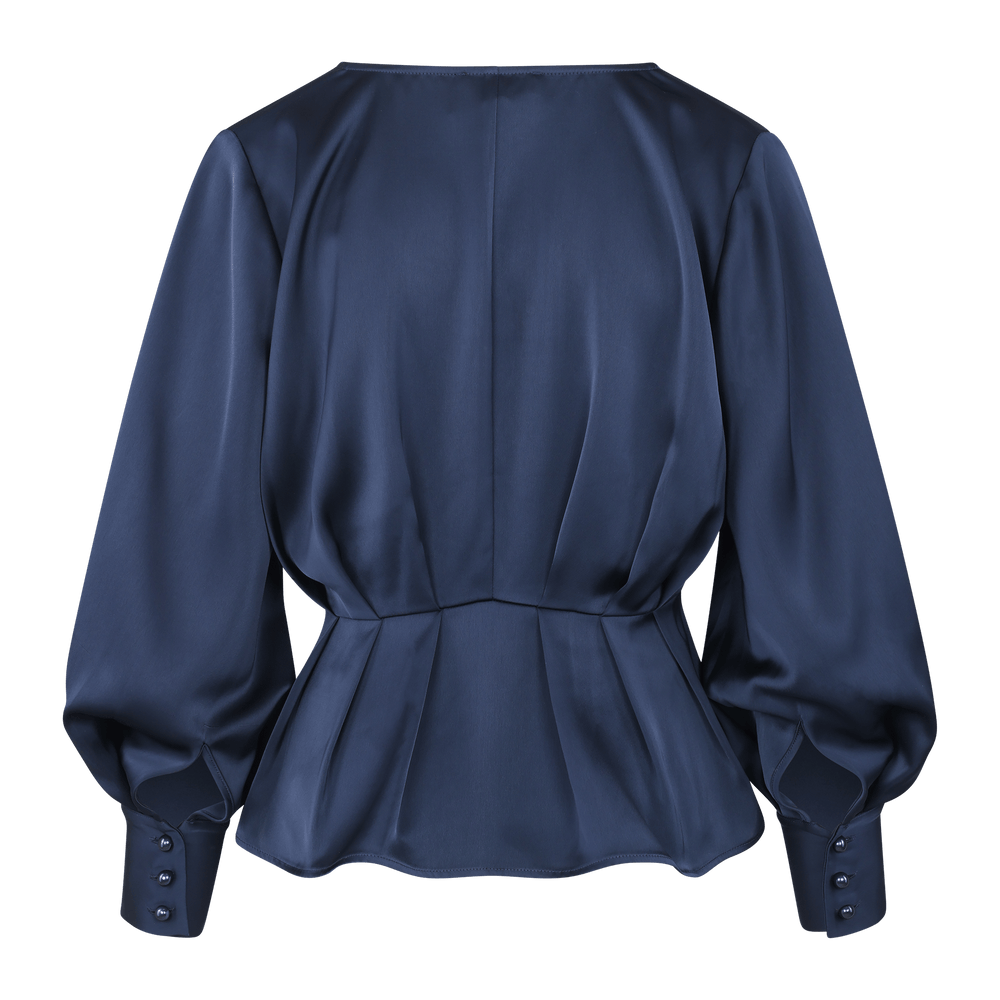 Urban Pioneers Female Mariella LS BLOUSE NAVY