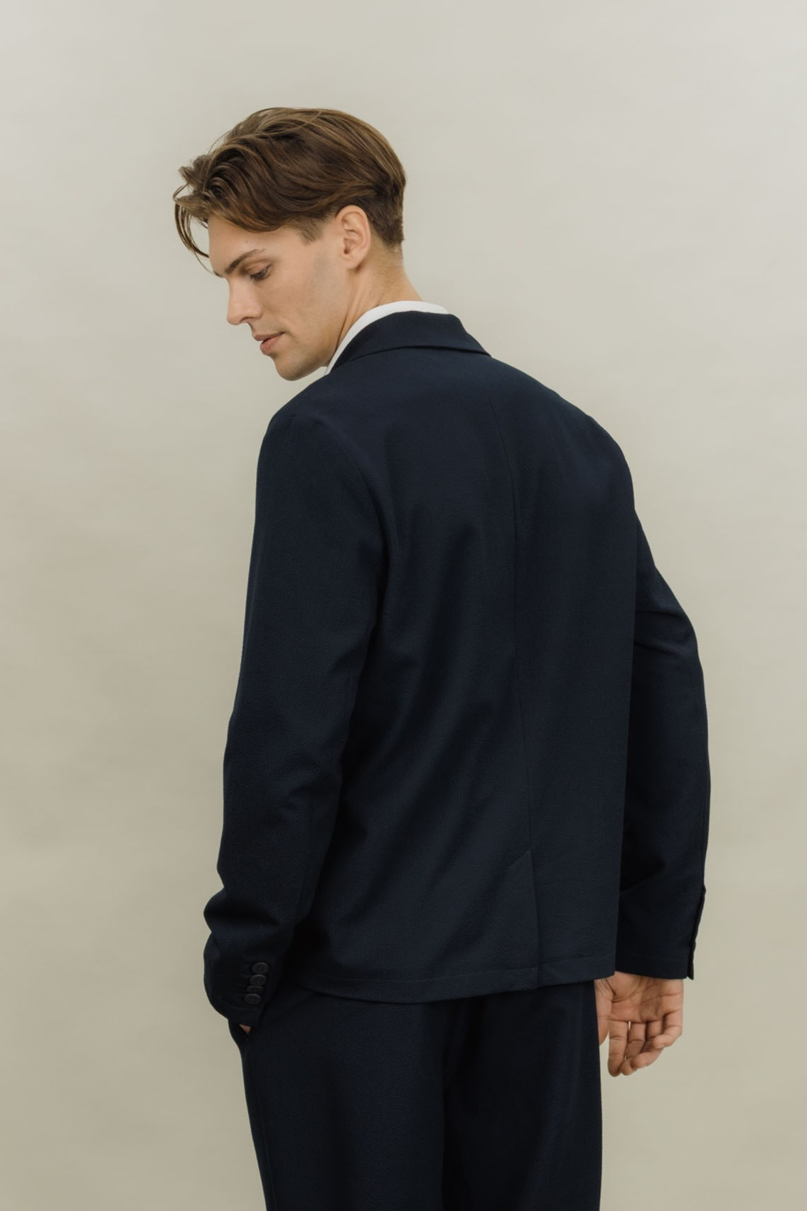 Urban Pioneers Male Matteo Blazer BLAZER DARK NAVY
