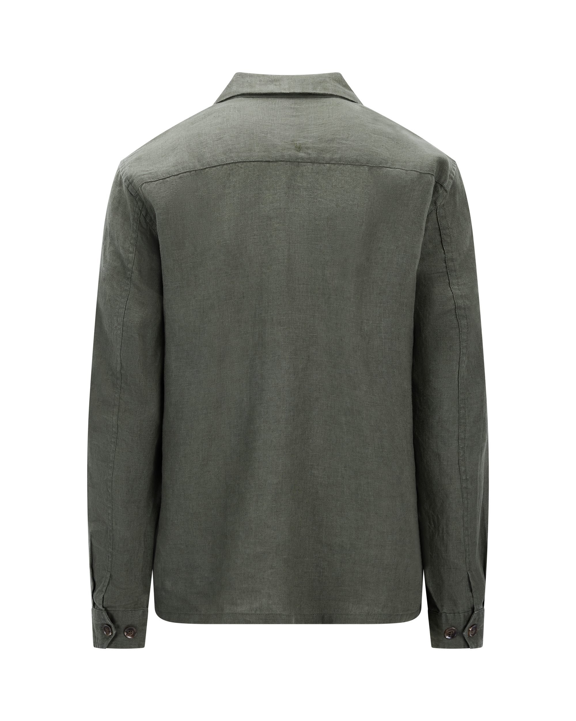 Urban Pioneers Male Maurizio LS Shirt OVERSHIRT OLIVE