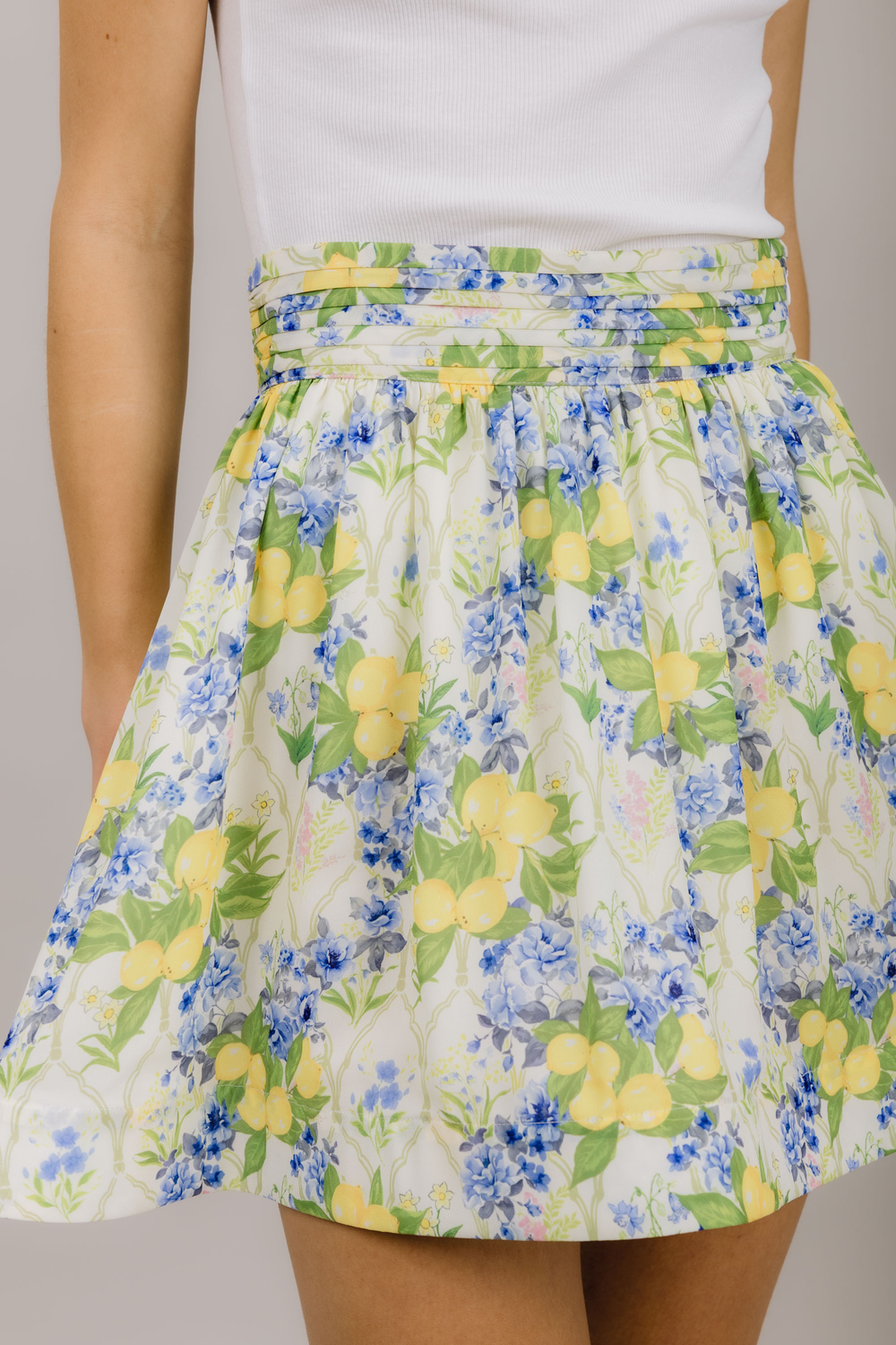 Urban Pioneers Female Mazia Skirt SKIRT LEMON AOP