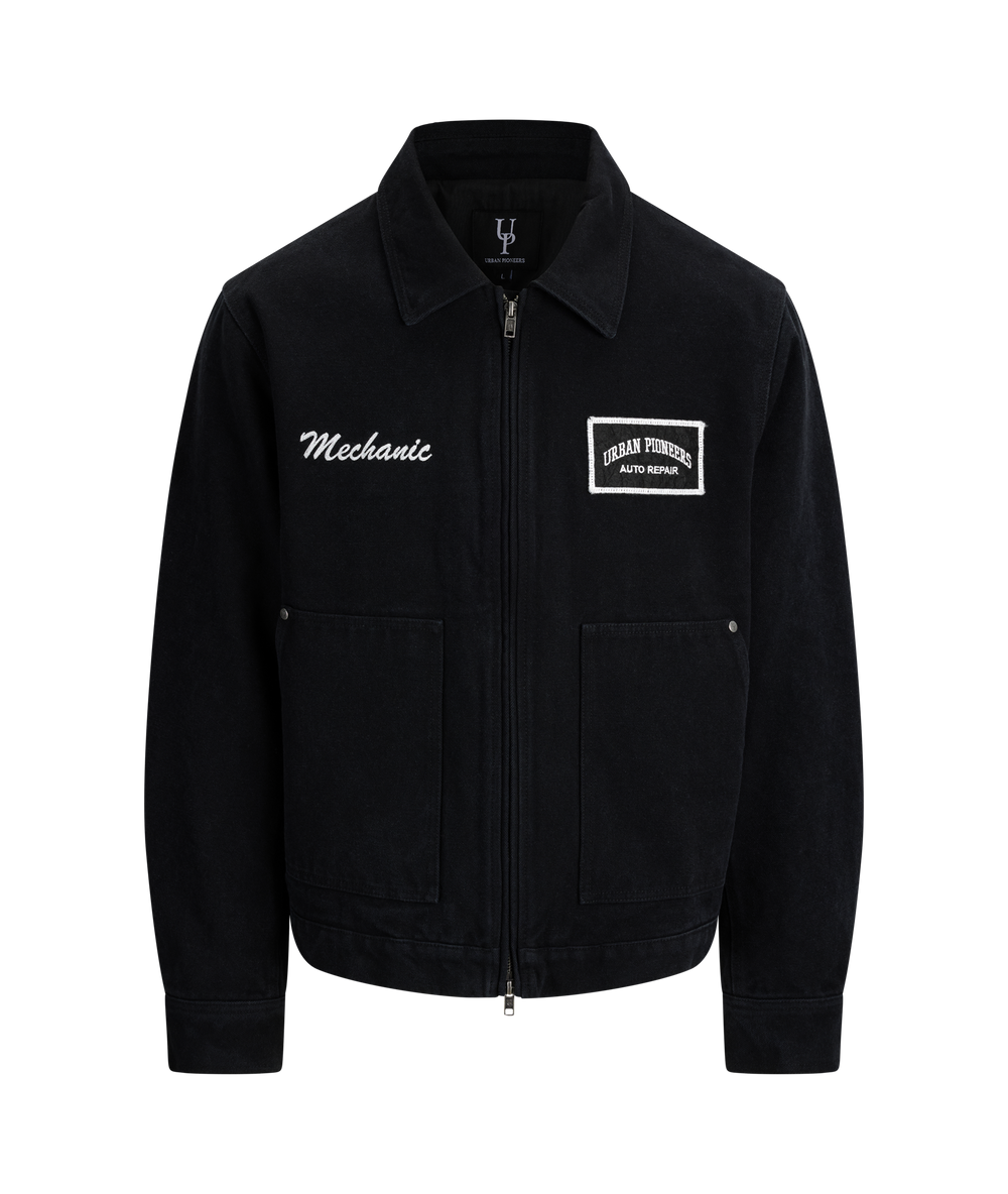 Urban Pioneers Male Mechanic Jacket JACKET WASHED BLACK