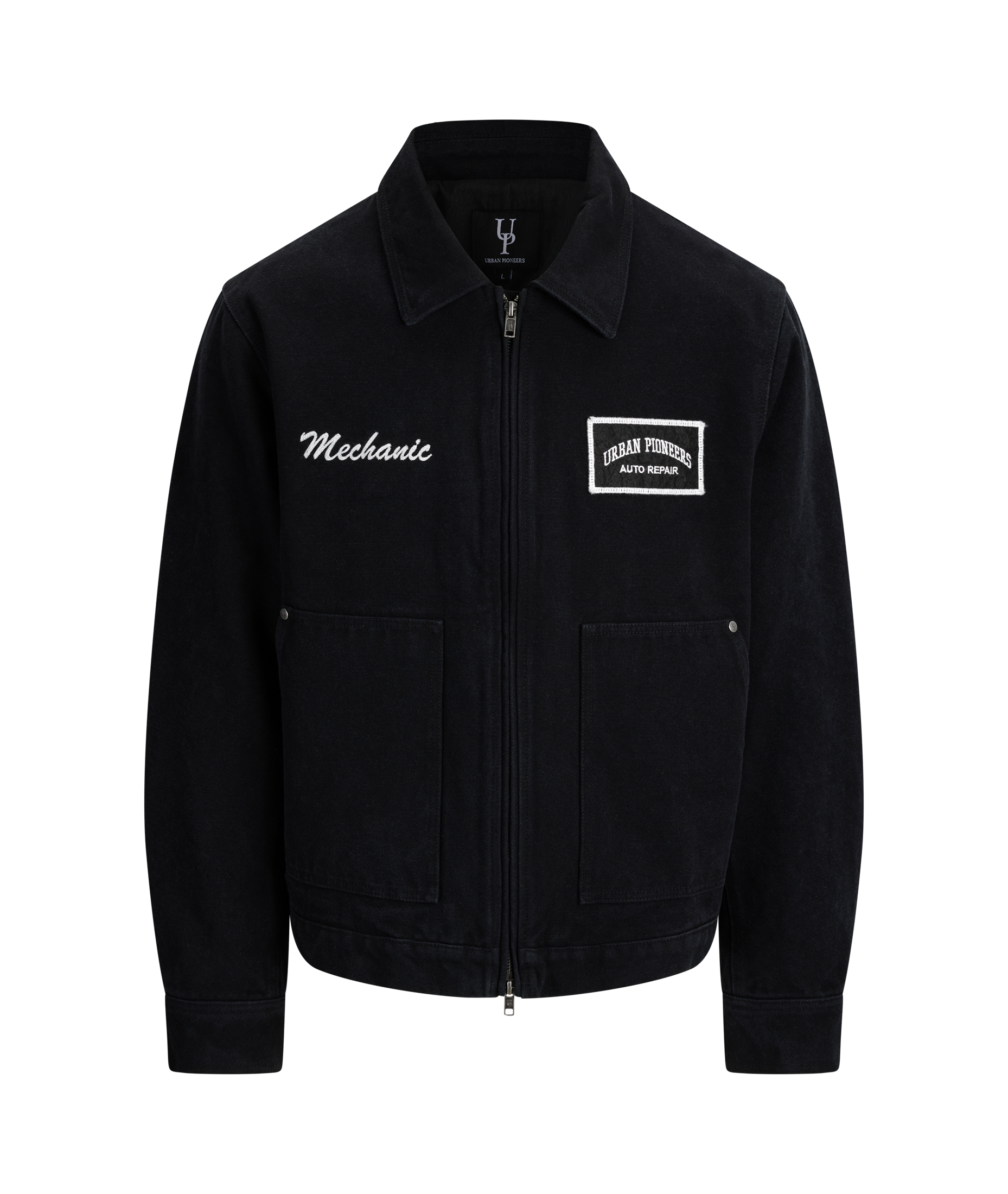 Urban Pioneers Male Mechanic Jacket JACKET WASHED BLACK