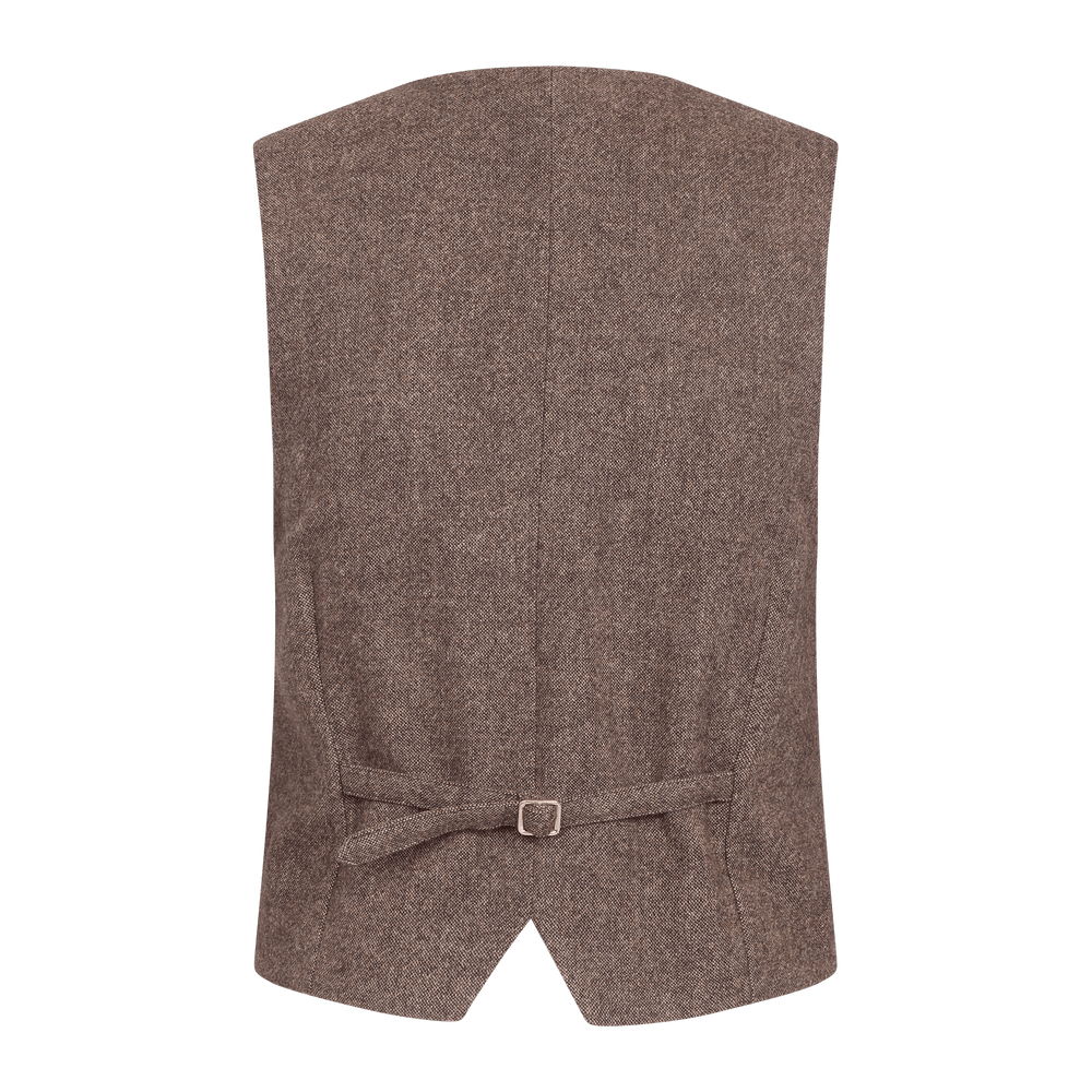 Urban Pioneers Female Melanie Waistcoat VEST DARK BROWN