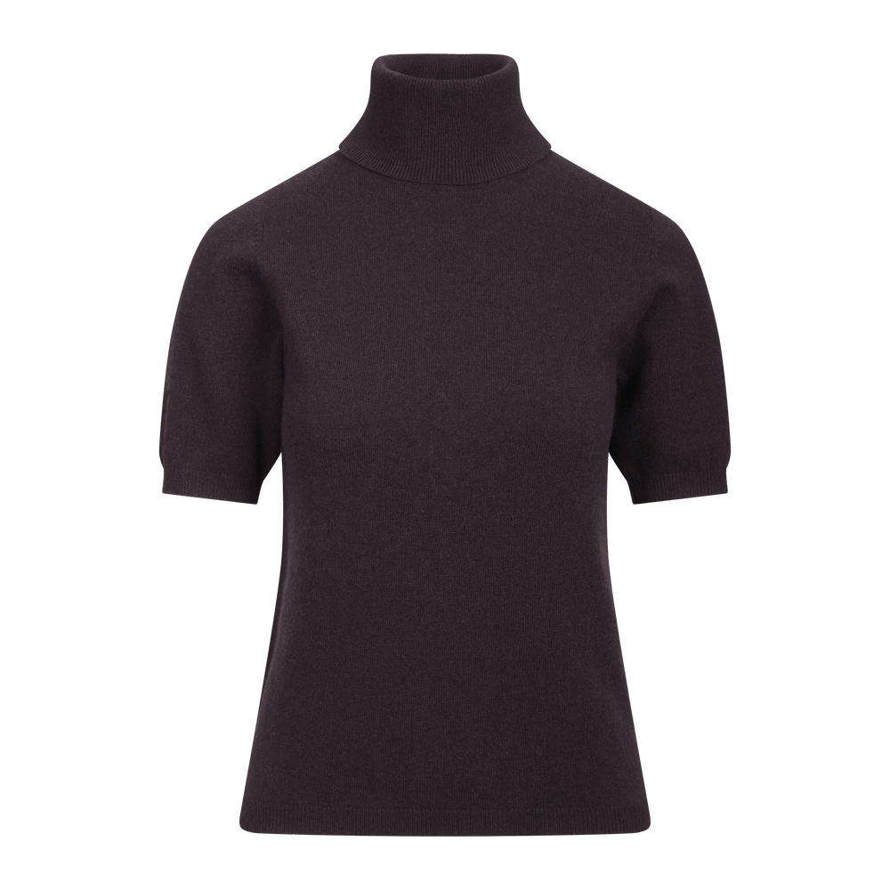 Urban Pioneers Female Mertina SS Turtleneck SWEATER DARK BROWN