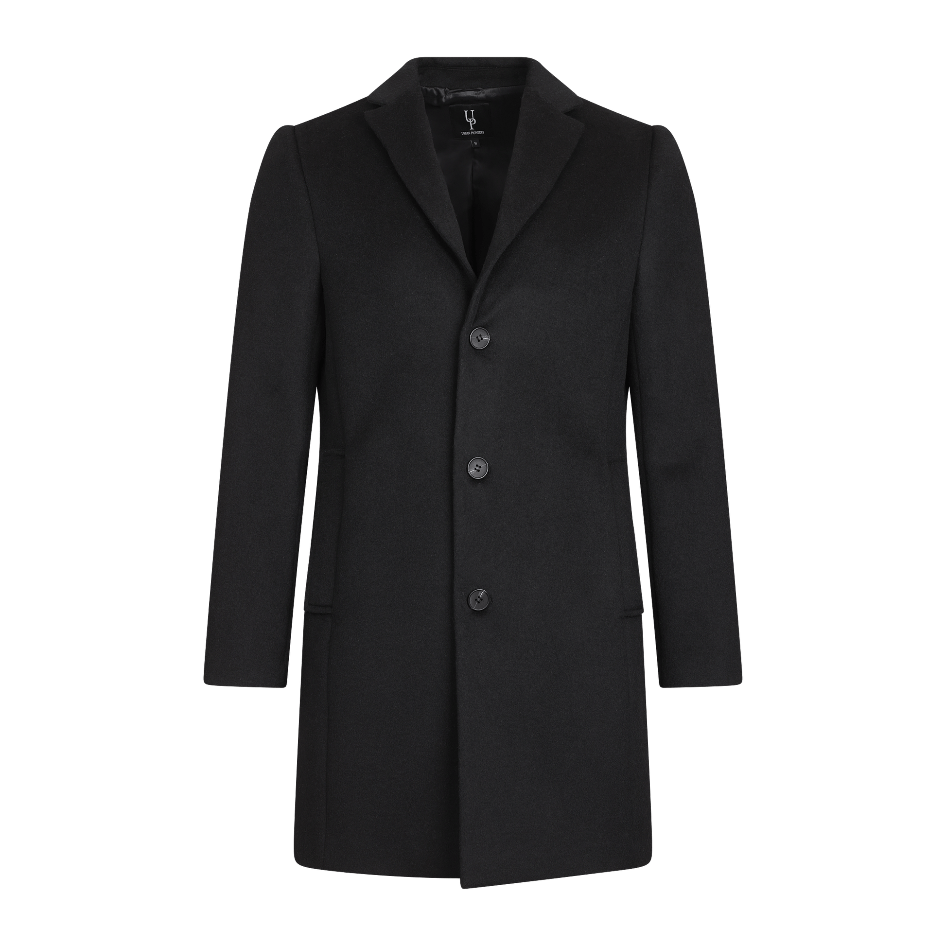 Urban Pioneers Male Miles Wool Coat COAT BLACK