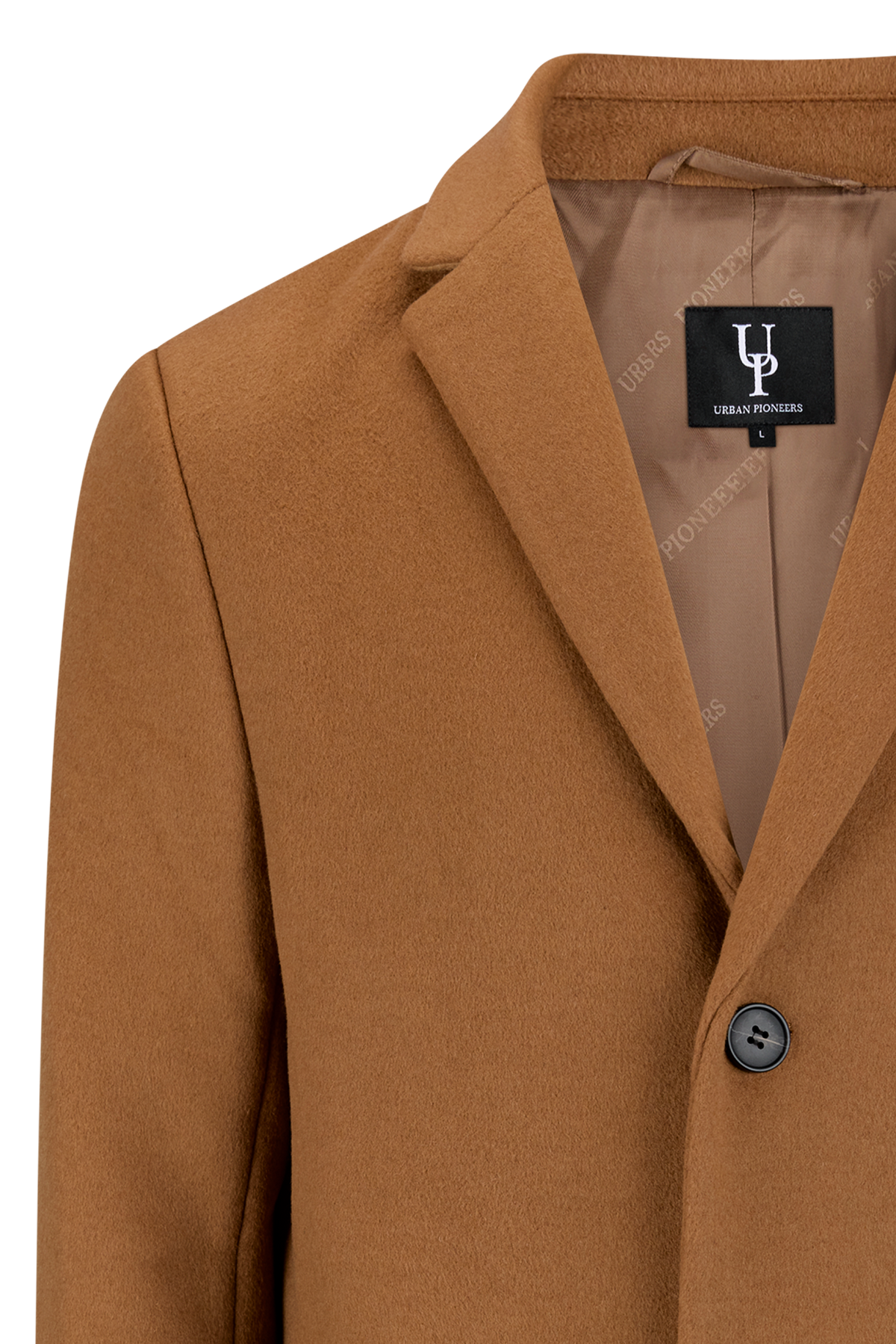 Urban Pioneers Male Miles Wool Coat COAT CAMEL