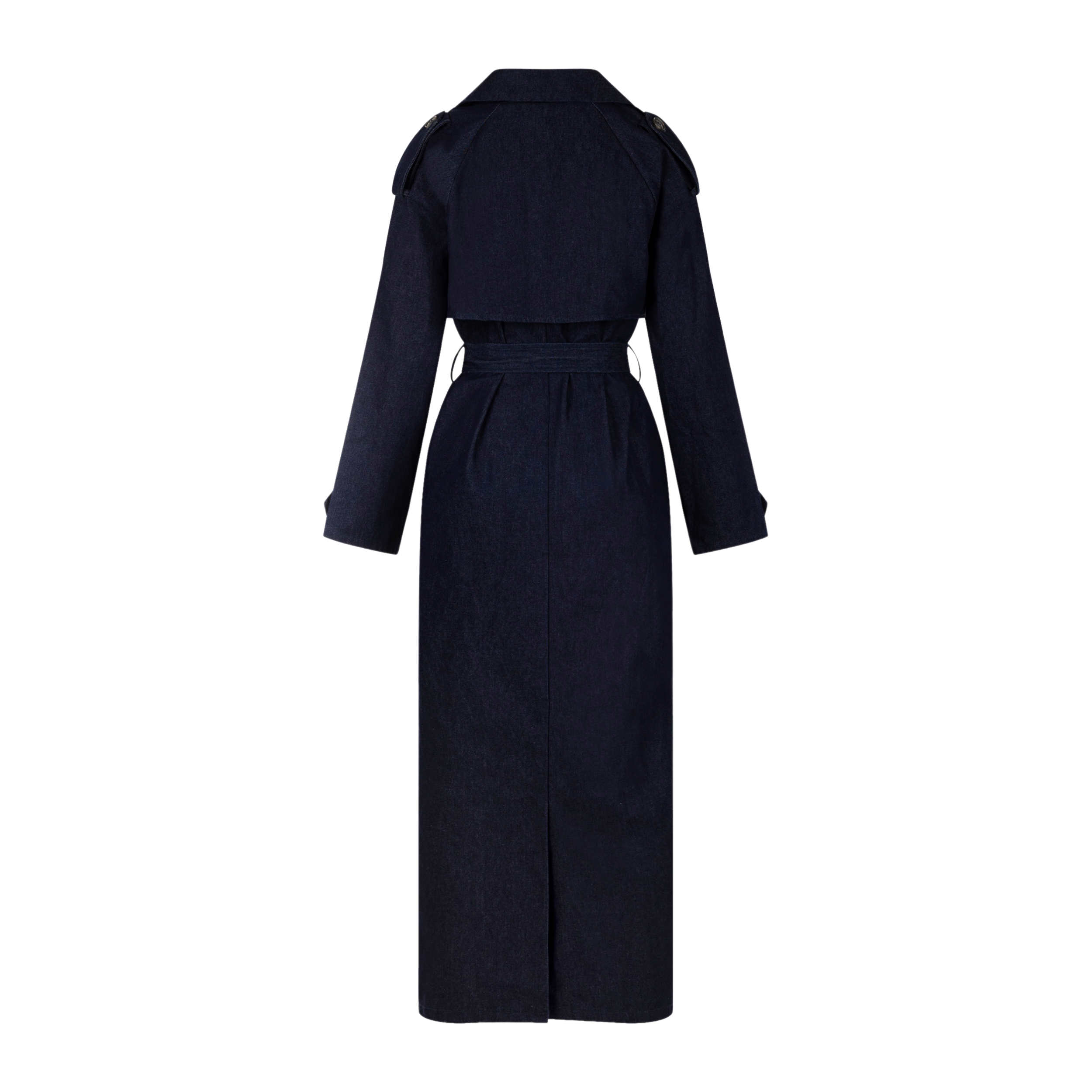 Urban Pioneers Female Miley Trenchcoat COAT DARK NAVY DENIM