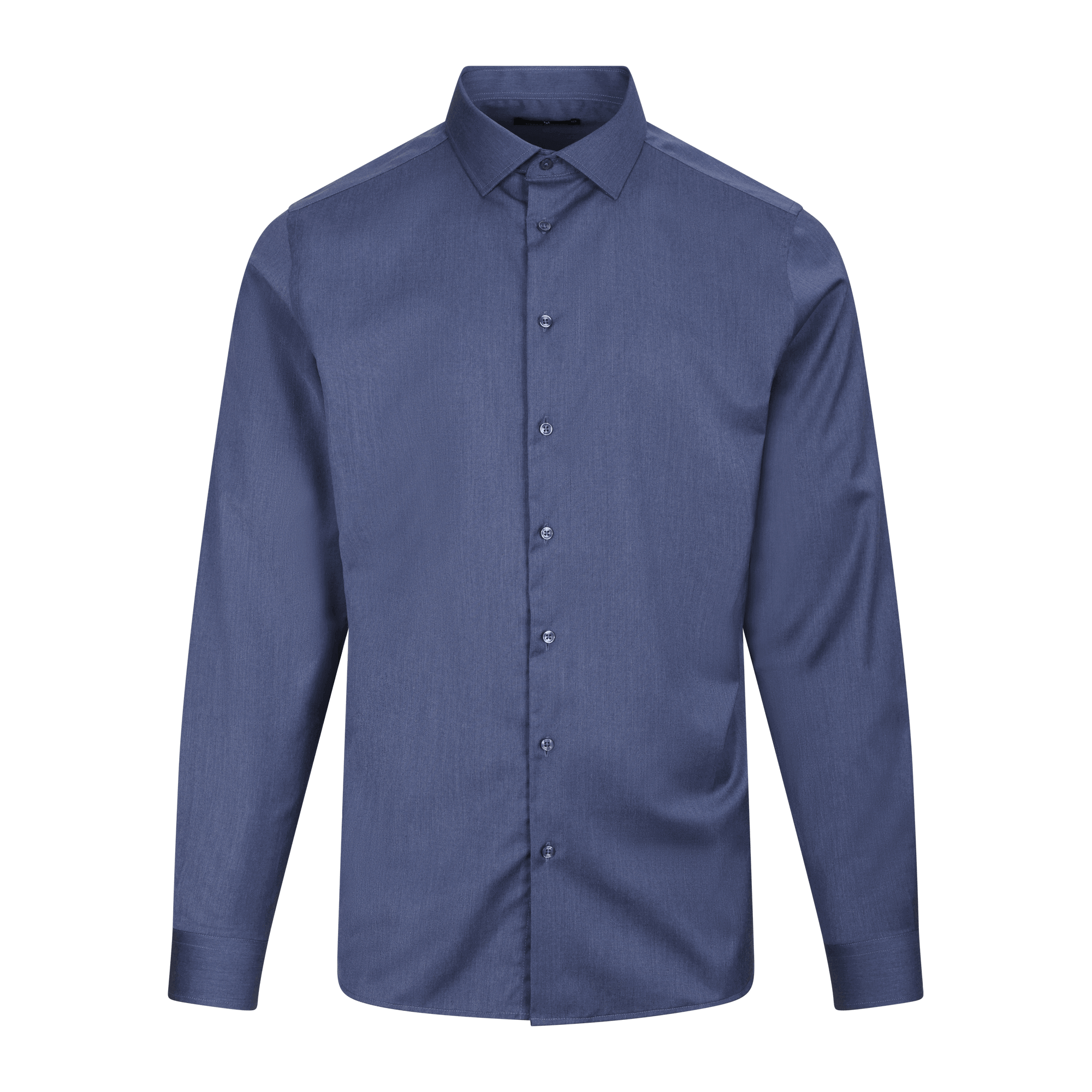 Urban Pioneers Male Mirren LS Shirt SHIRT DARK NAVY MELANGE