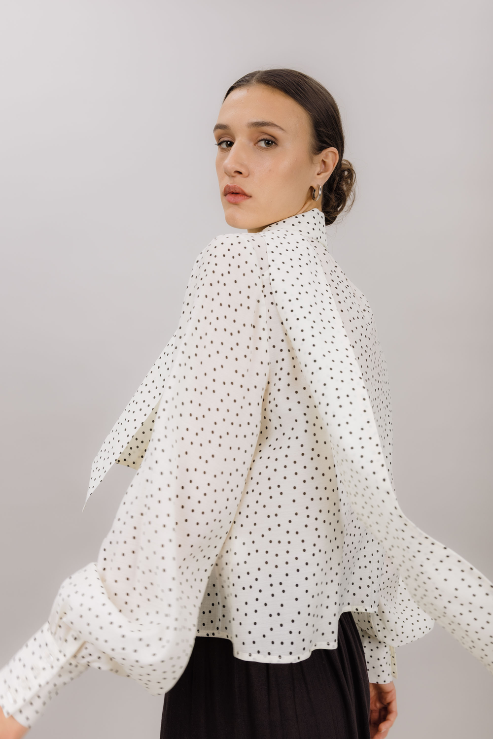 Urban Pioneers Female Natacha Blouse BLOUSE POLKA DOTS