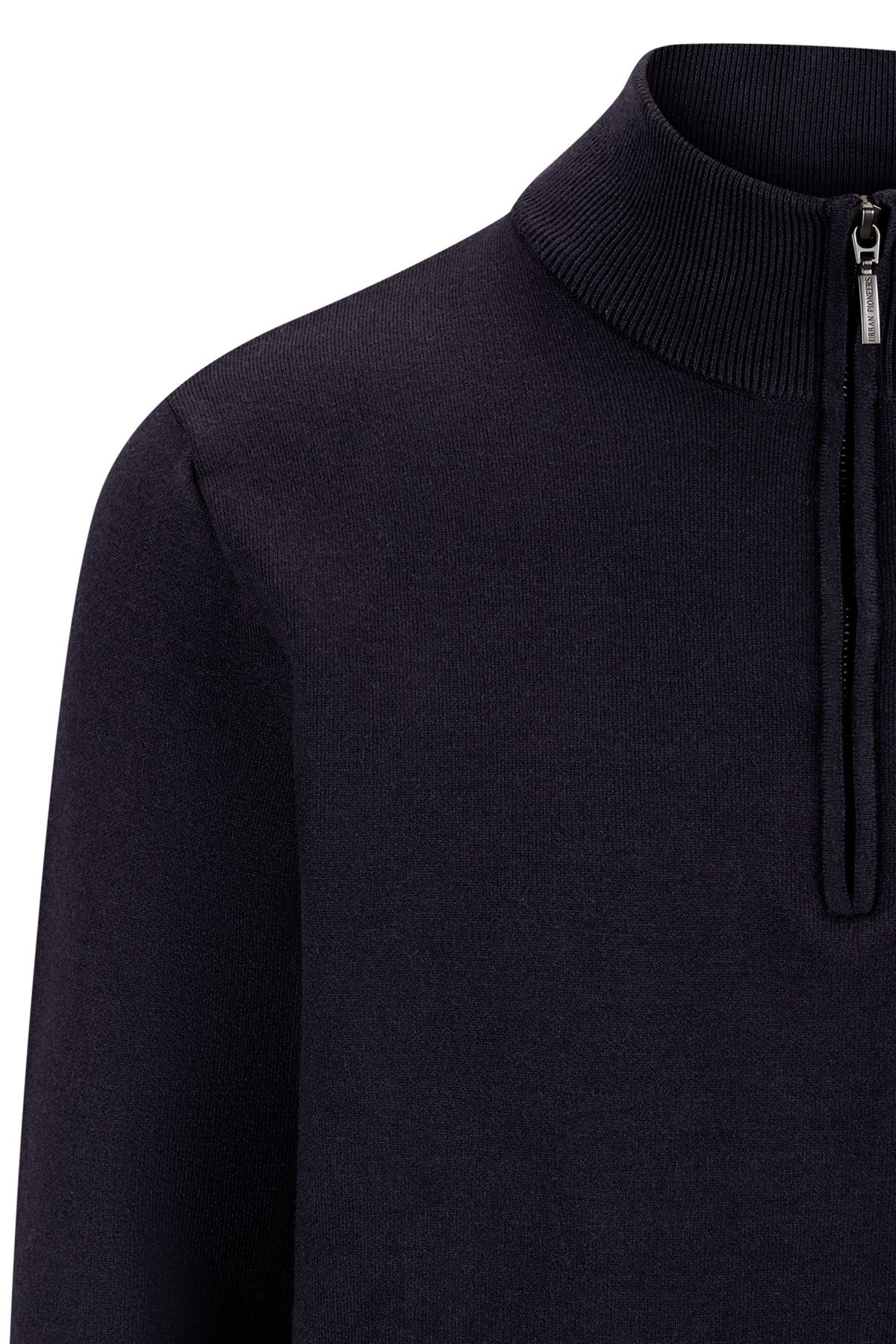 Urban Pioneers Male Nathan Half-zip SWEATER DARK NAVY