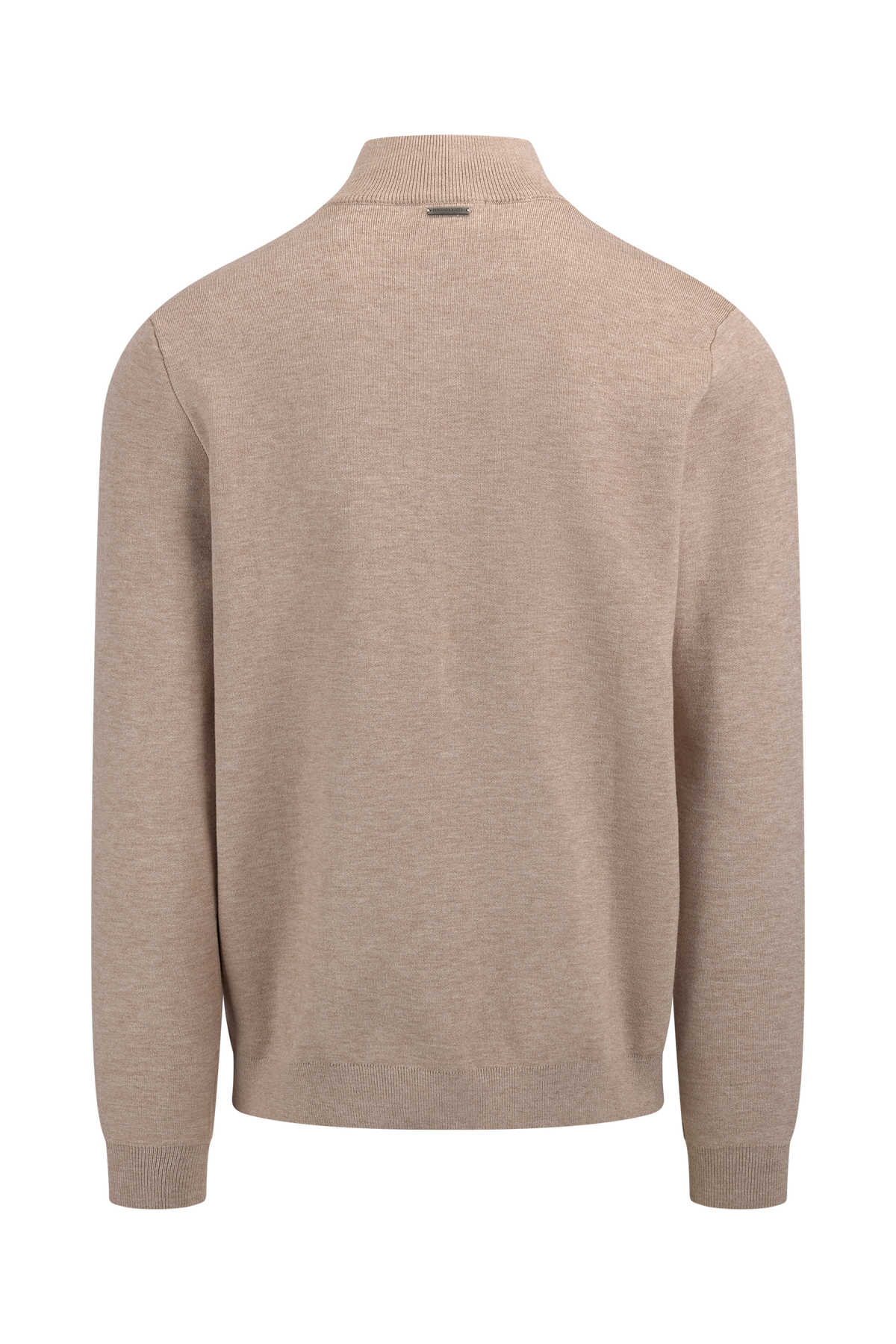 Urban Pioneers Male Nathan Half-zip SWEATER LIGHT SAND