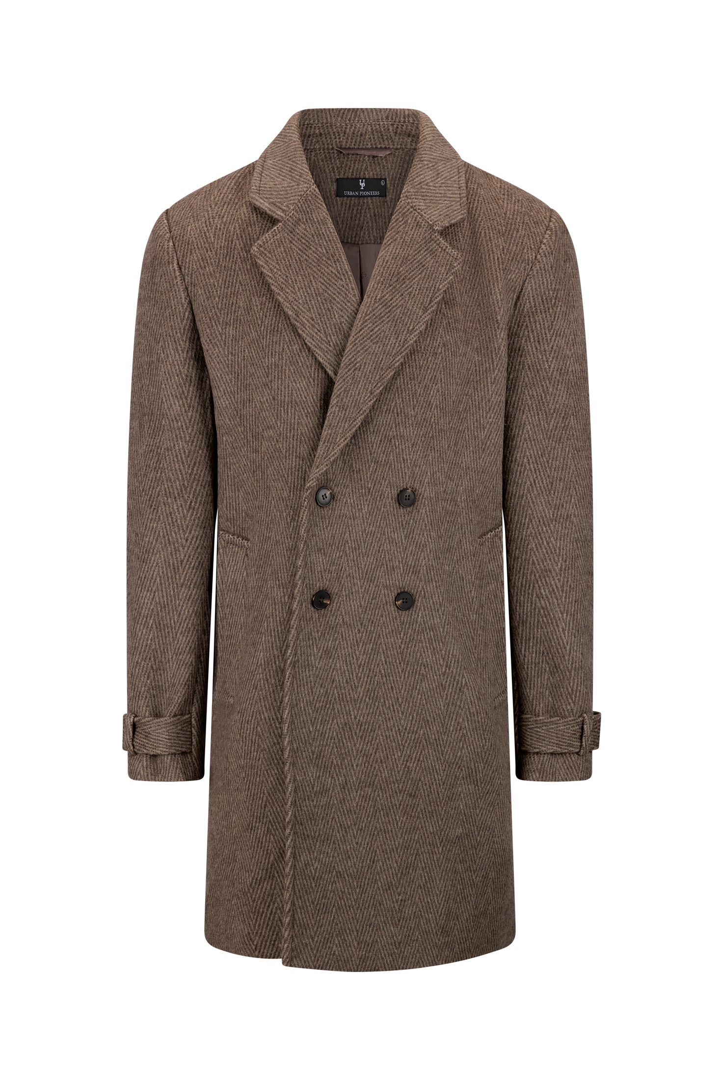 Urban Pioneers Male Nello Wool Coat COAT BROWN