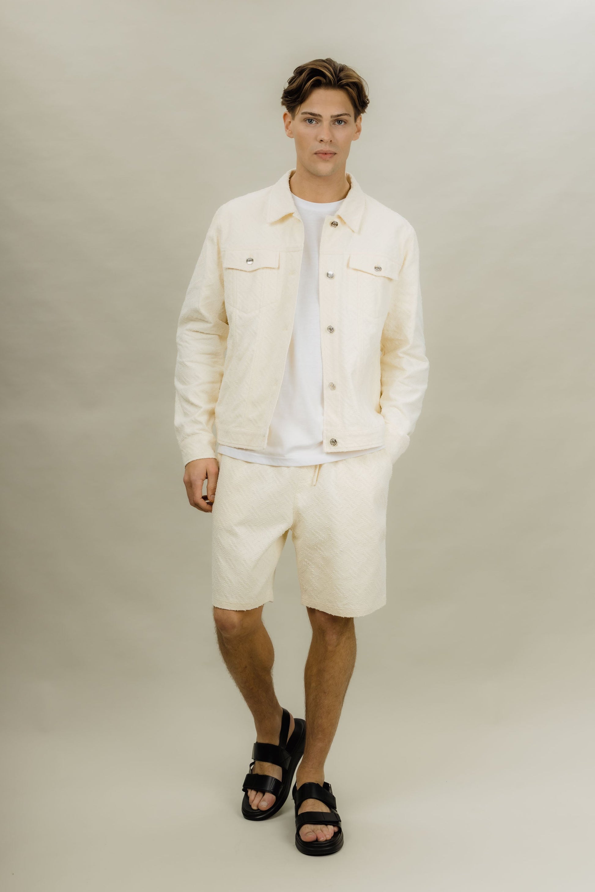 Urban Pioneers Male Neroo Shorts SHORTS CREAM
