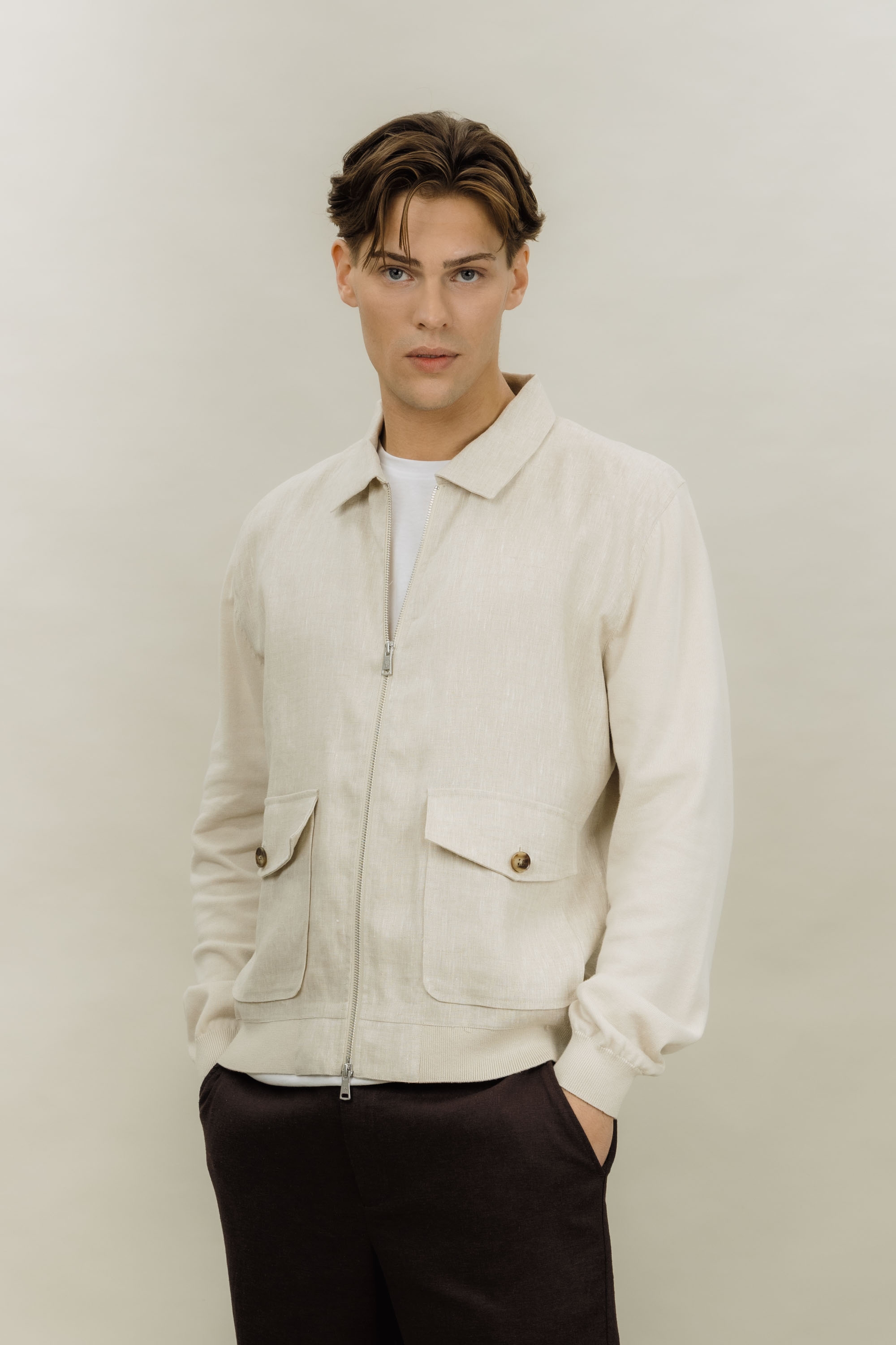 Urban Pioneers Male Niccolo Jacket JACKET SAND MELANGE