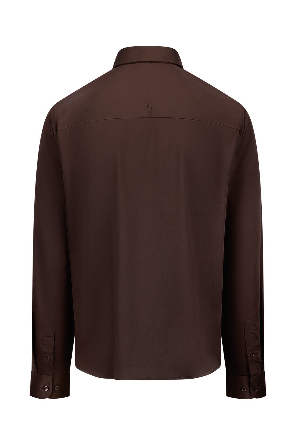 Urban Pioneers Male Nigel LS Shirt SHIRT CHOCOLATE BROWN