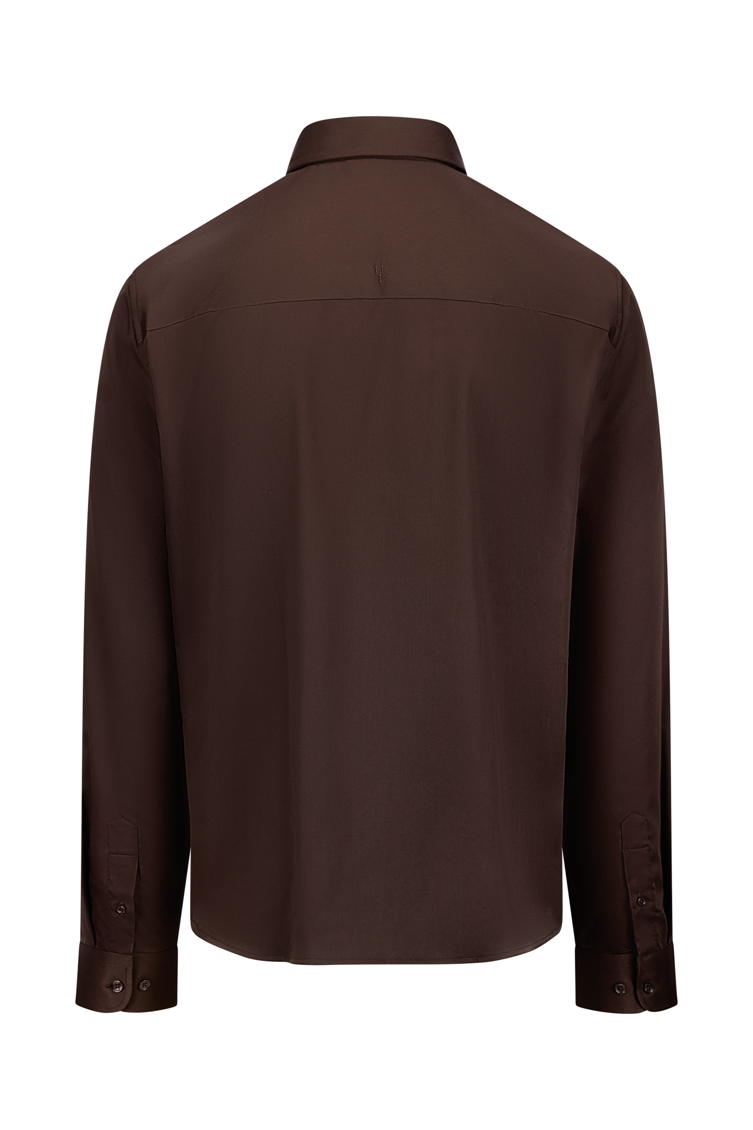 Urban Pioneers Male Nigel LS Shirt SHIRT CHOCOLATE BROWN